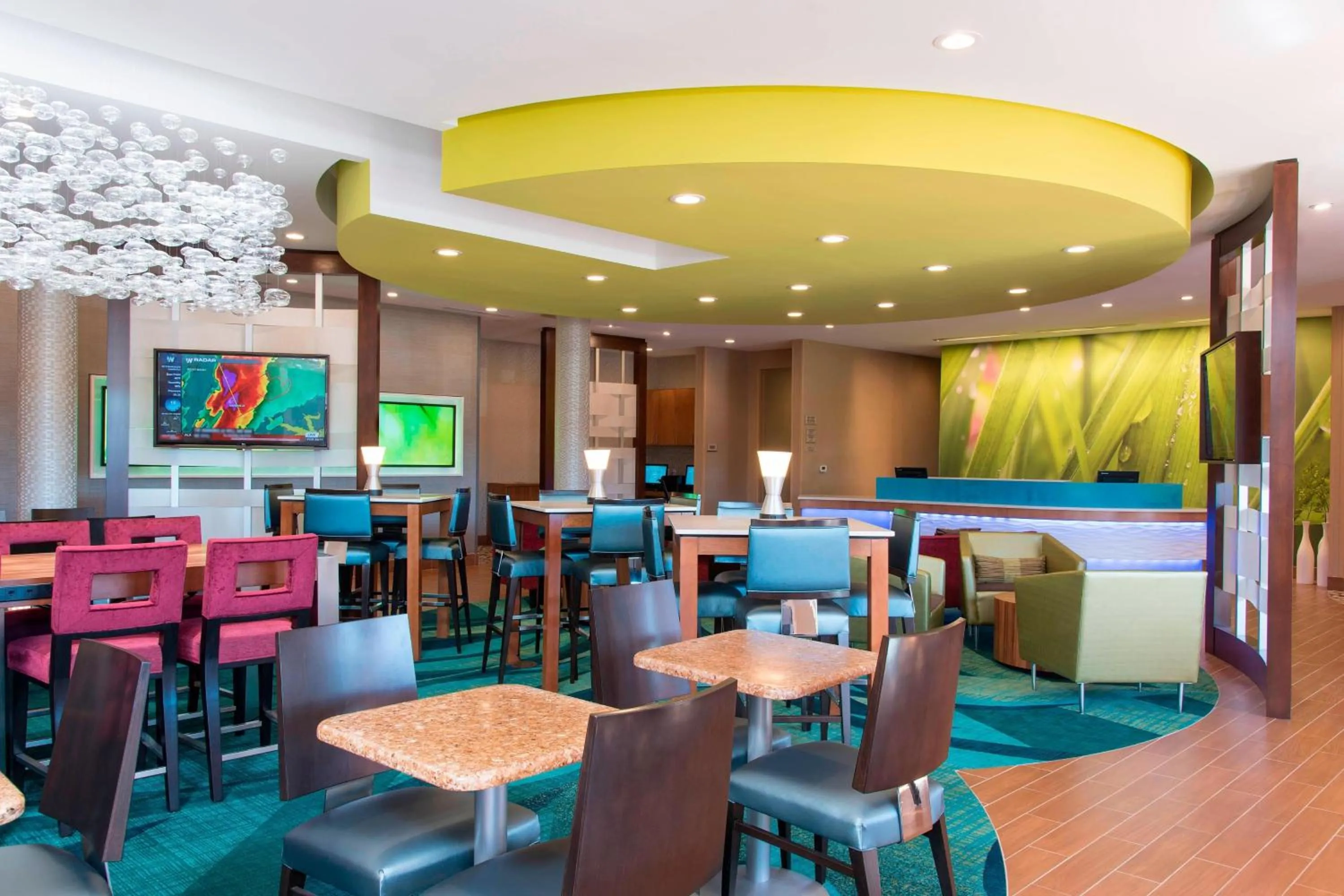 Lobby or reception in SpringHill Suites Houston Sugarland
