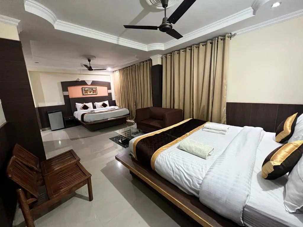 Bed in Sky Pie hotel