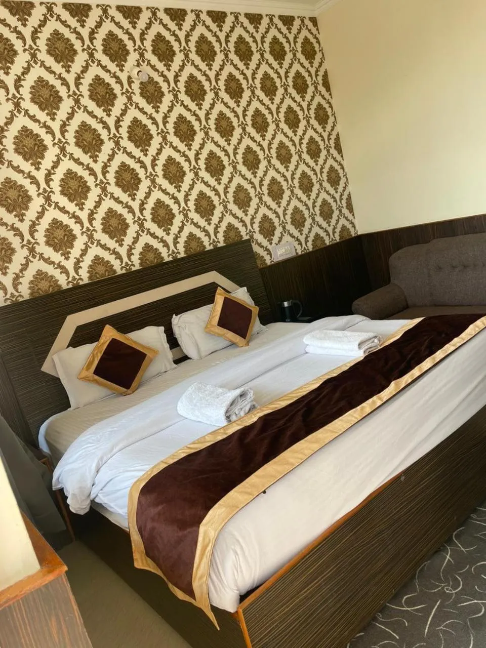 Bed in Sky Pie hotel