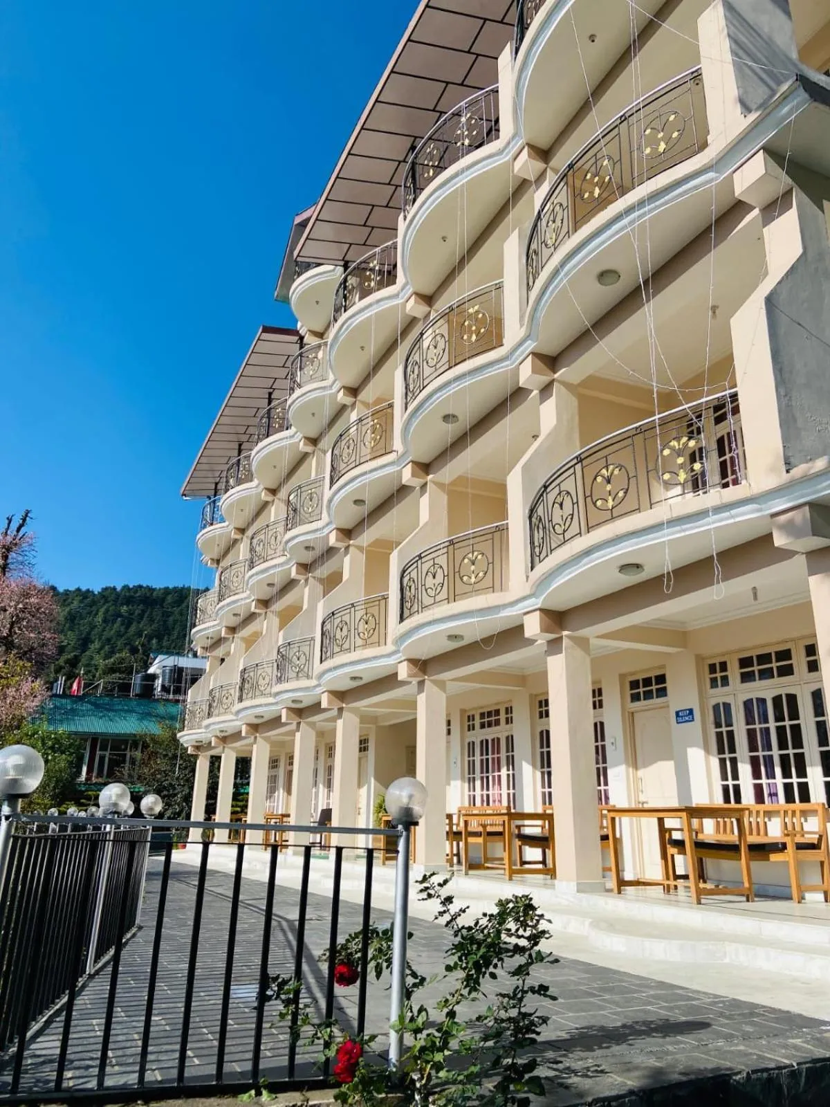 Property building in Sky Pie hotel