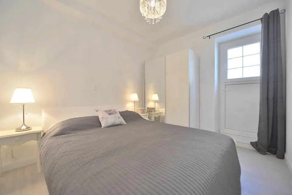 Bedroom, Bed in Luxury Apartment Split