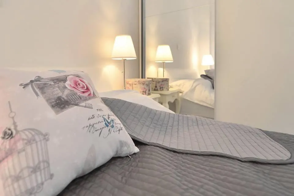 Bedroom, Bed in Luxury Apartment Split