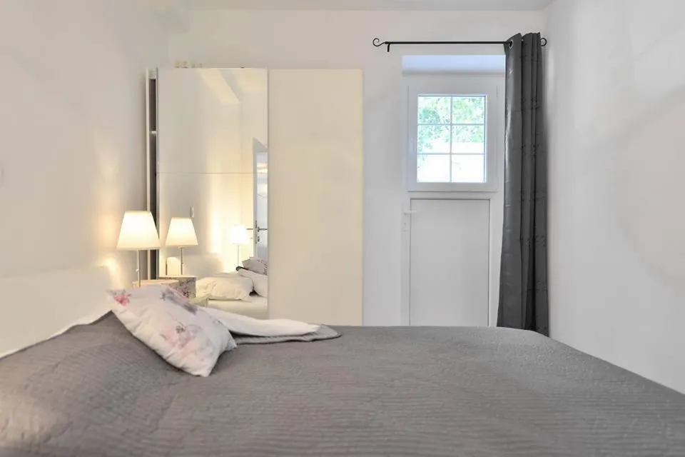 Bedroom, Bed in Luxury Apartment Split