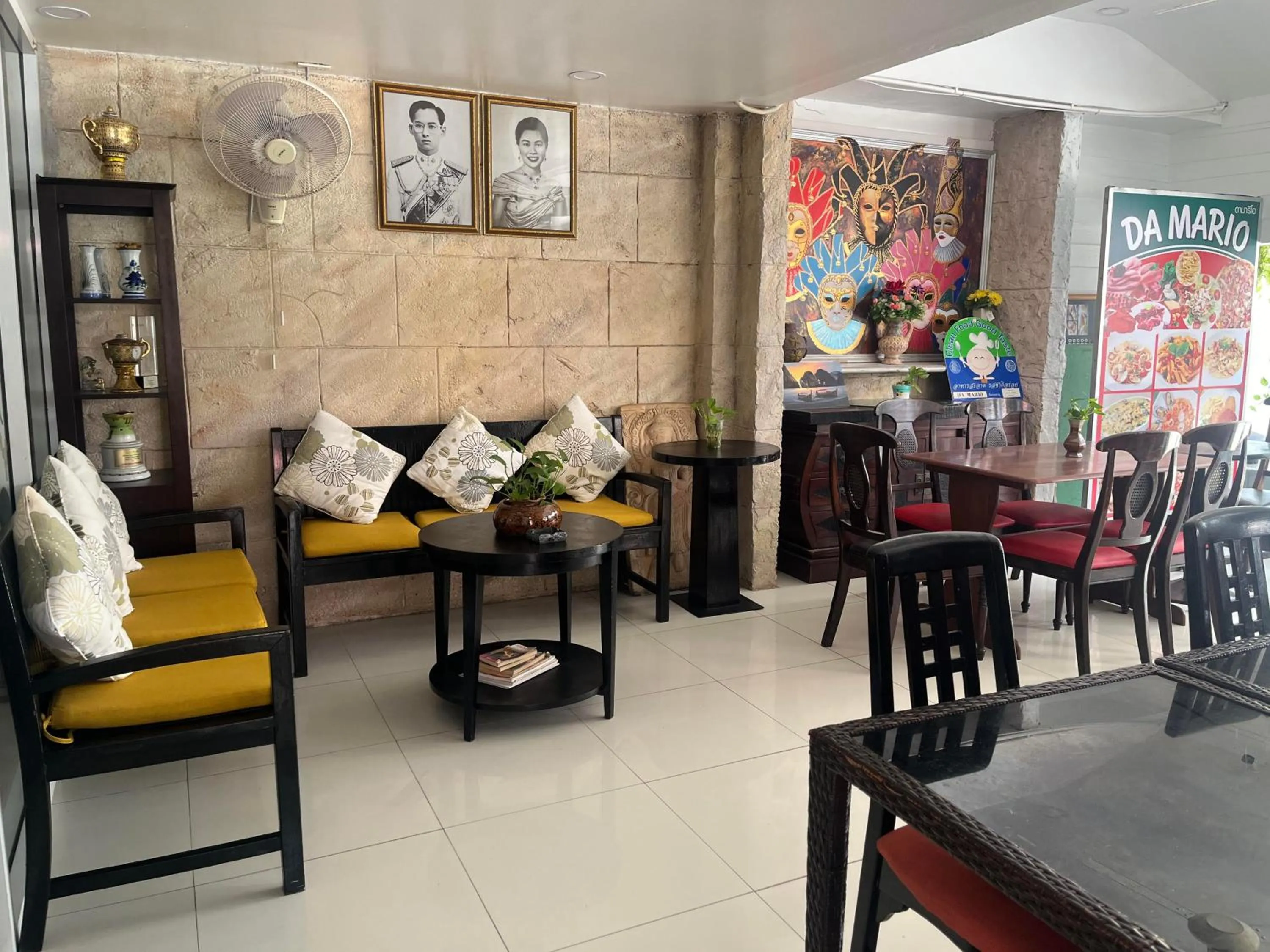 Lobby or reception in Da Mario Hotel & Restaurant