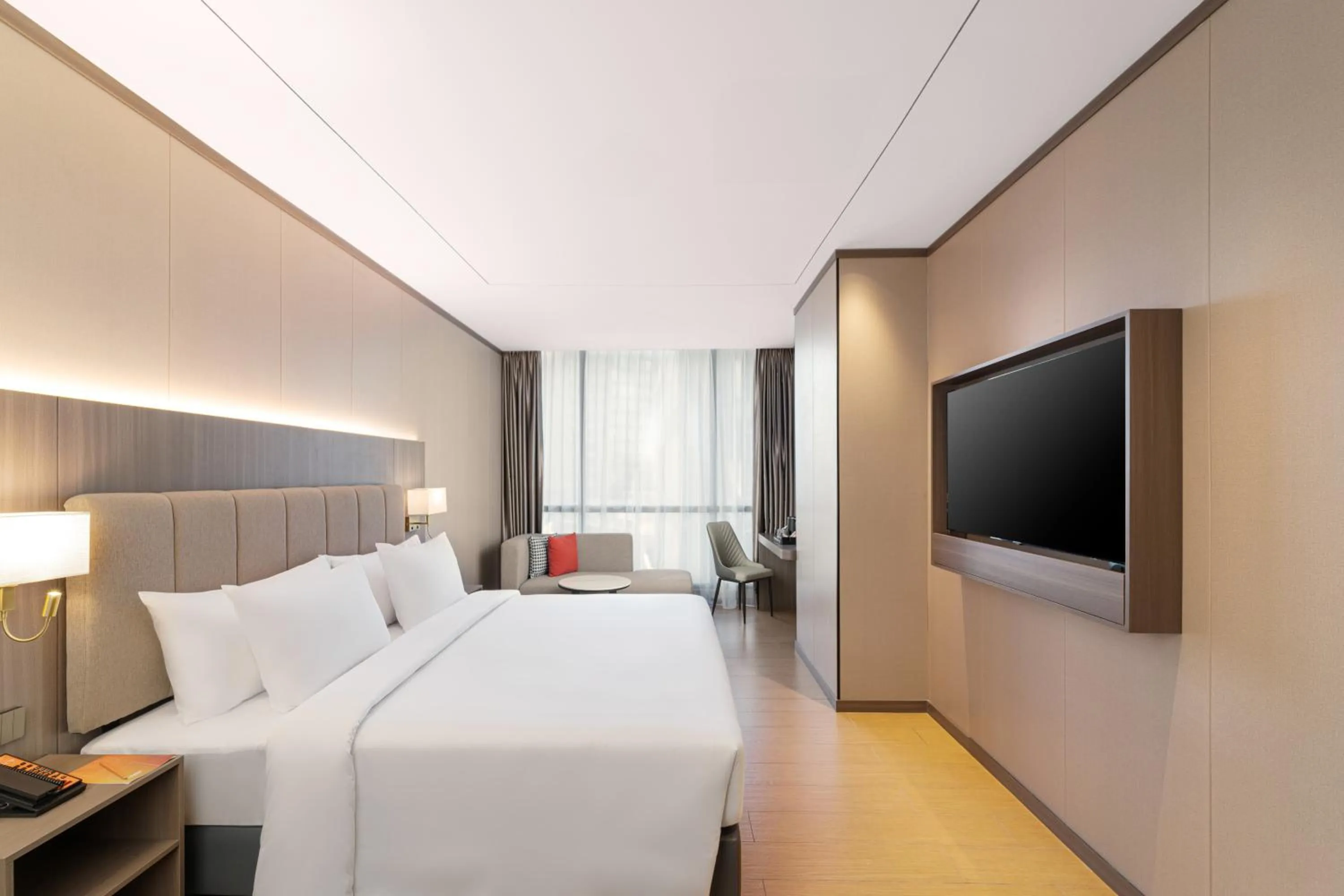 Bedroom, Bed in HARRIS Hotel & Suites Nagoya Batam