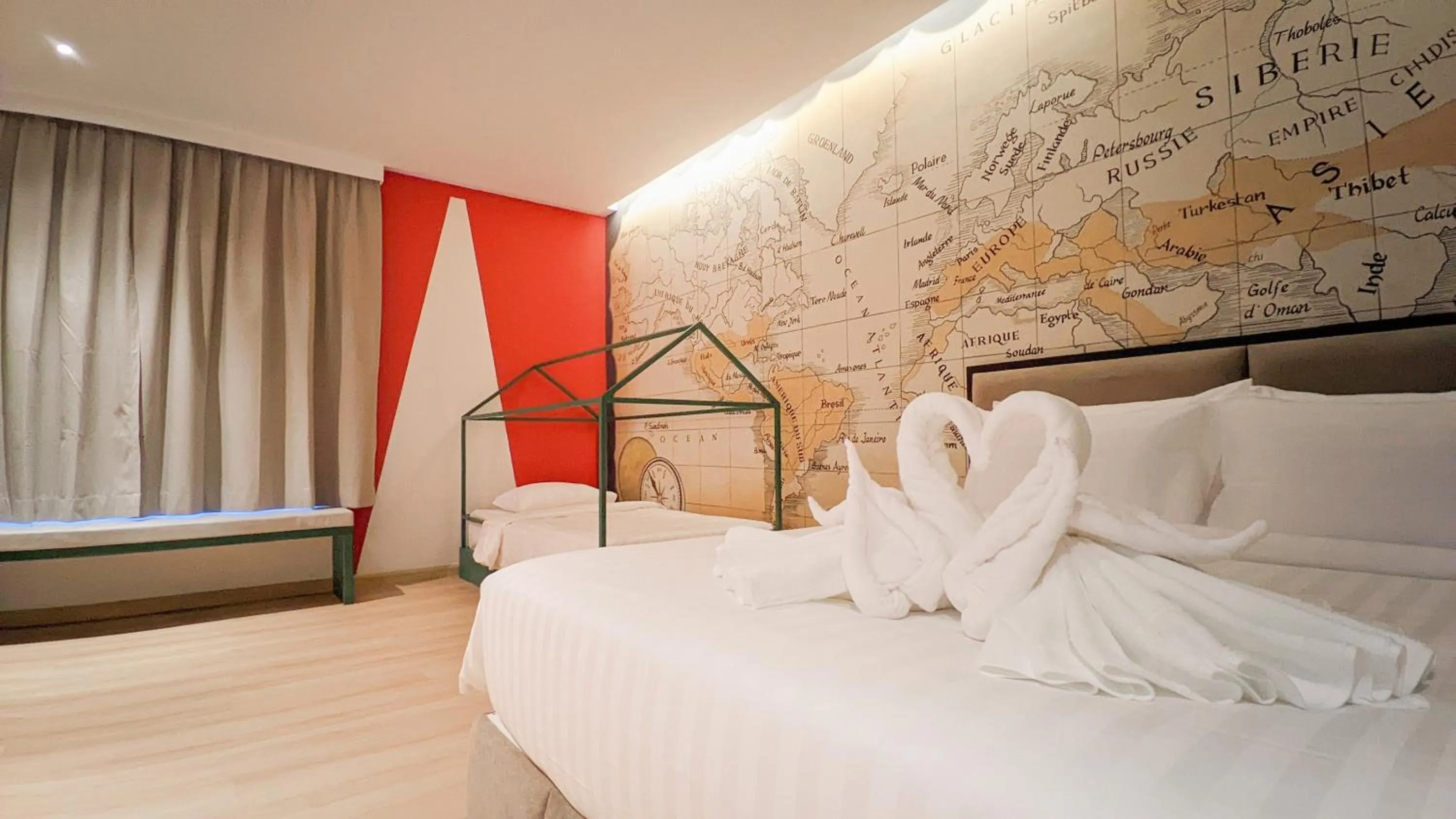 Bedroom, Bed in OS Style Hotel Batam Centre