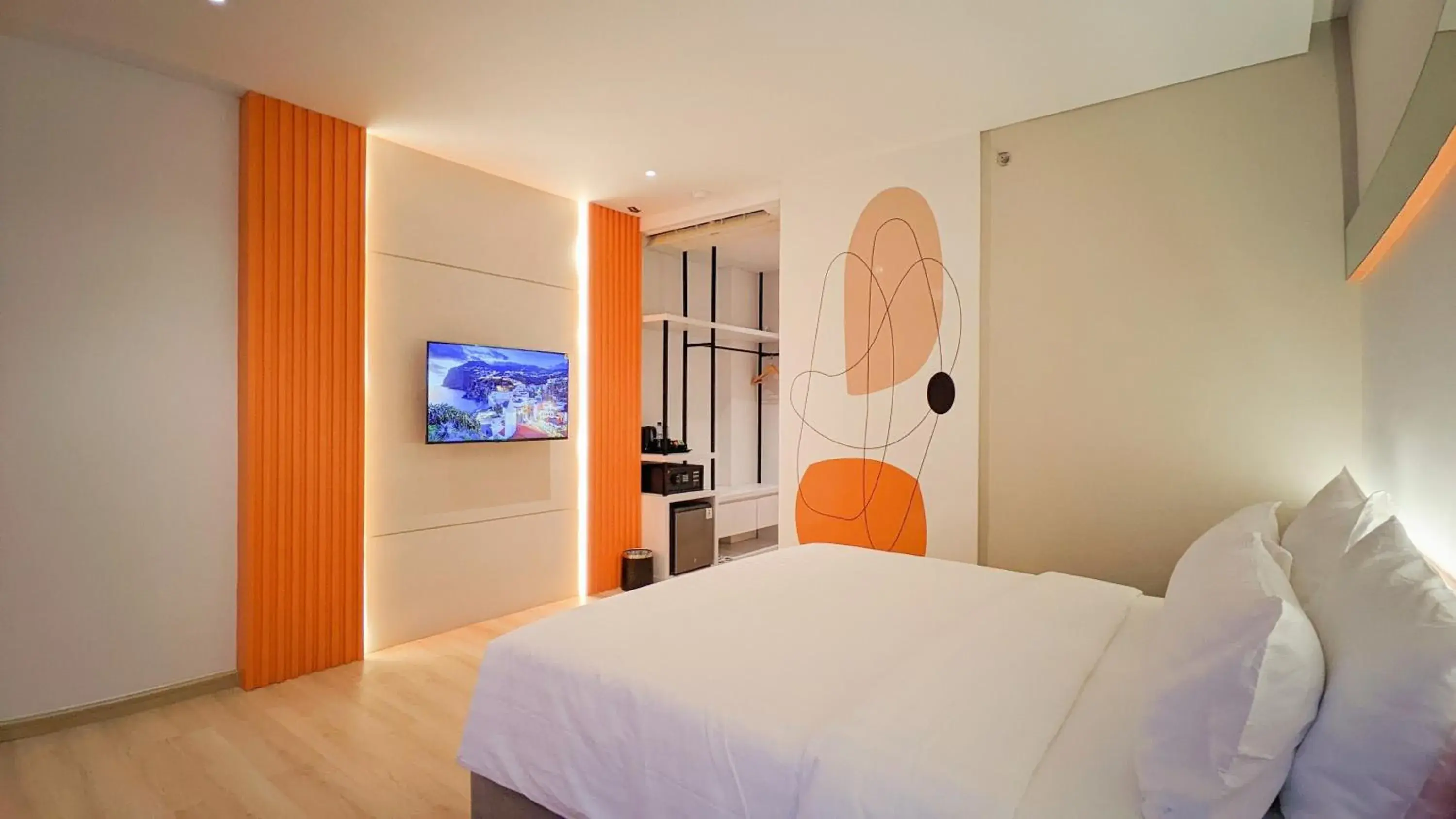 Bed in OS Style Hotel Batam Centre Bed in OS Style Hotel Batam Centre