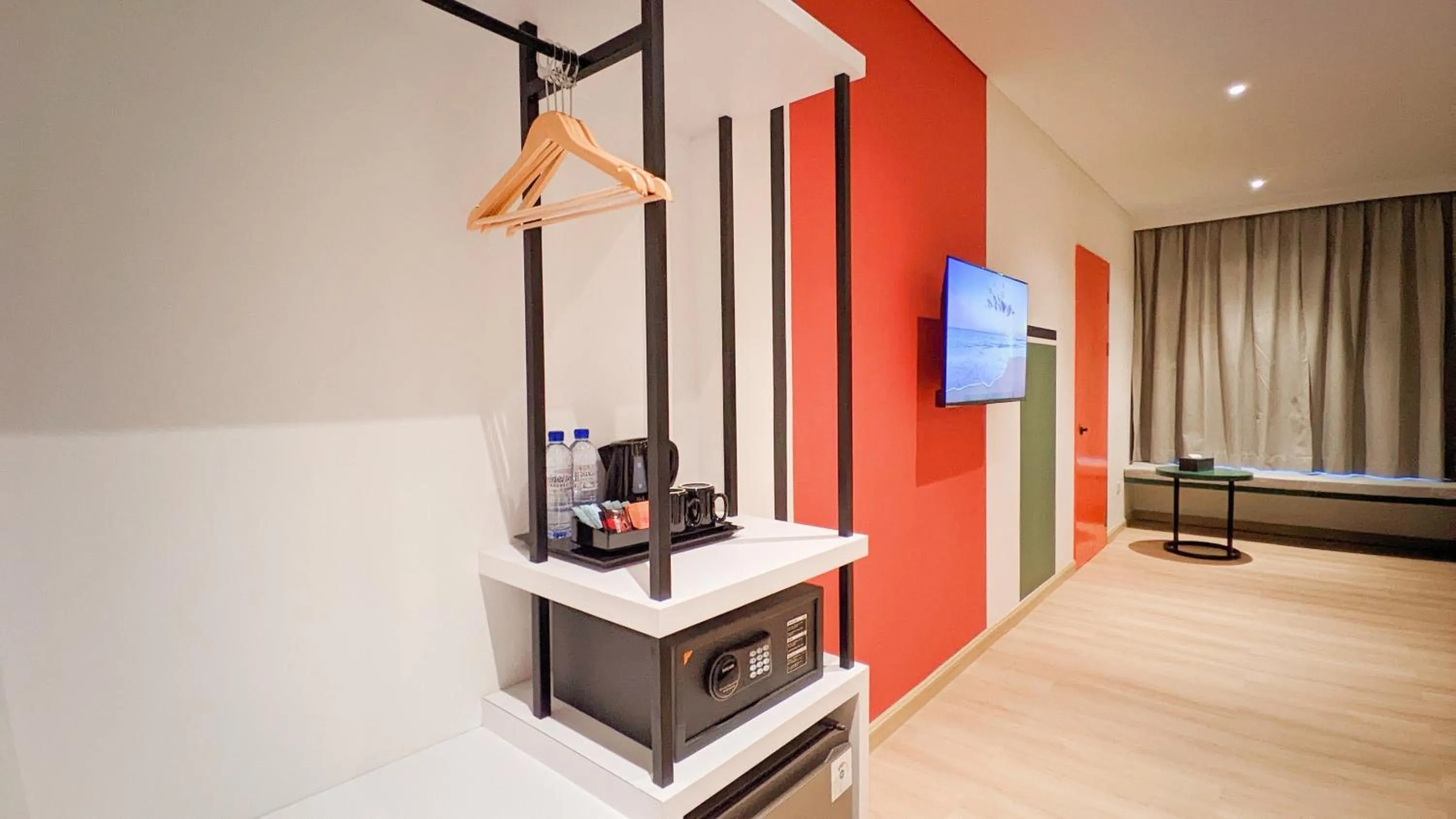 Bed in OS Style Hotel Batam Centre