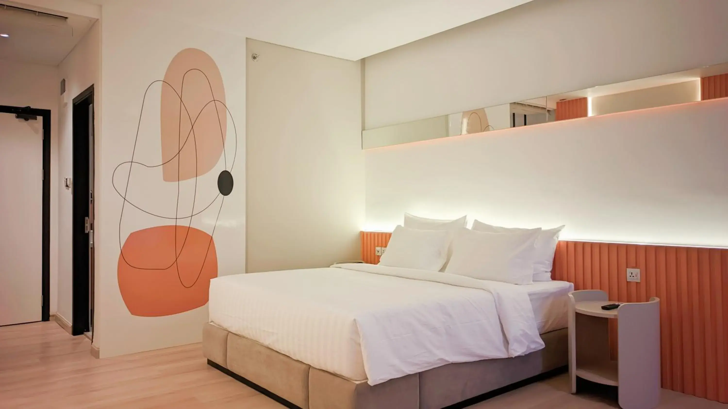 Bed in OS Style Hotel Batam Centre Bed in OS Style Hotel Batam Centre