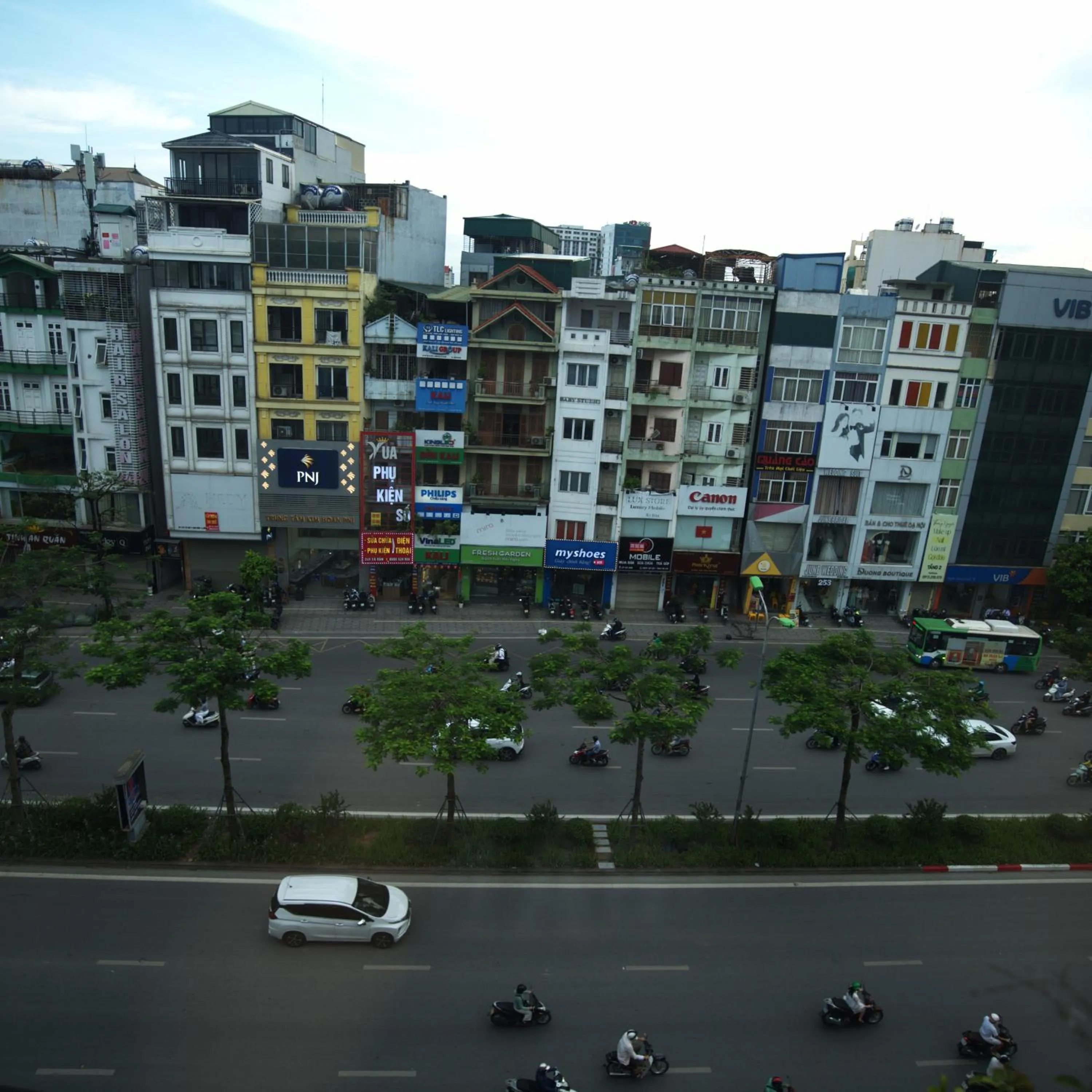 City view in SaiGon Sun Hotel