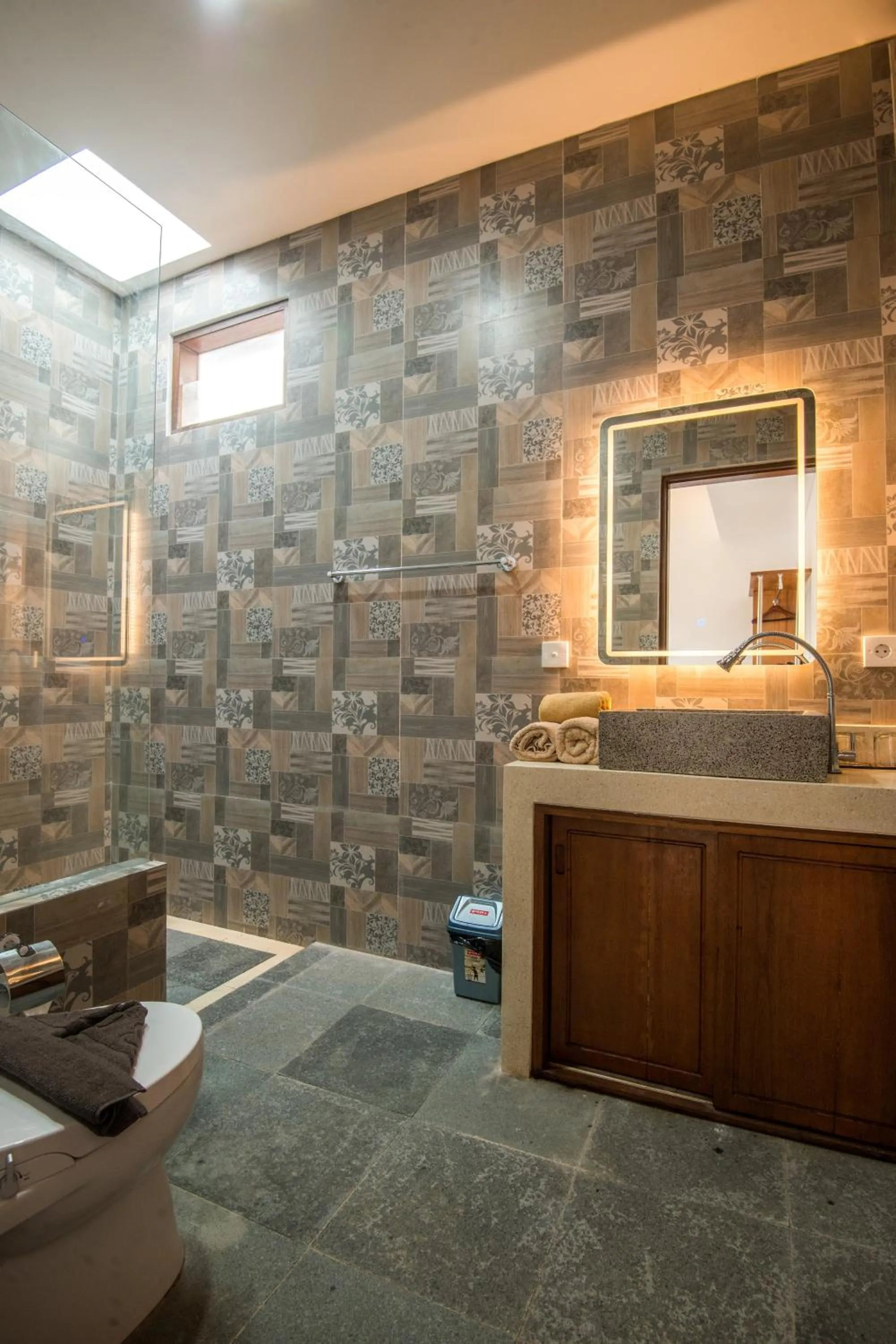 Bathroom in Om Villas Kedungu