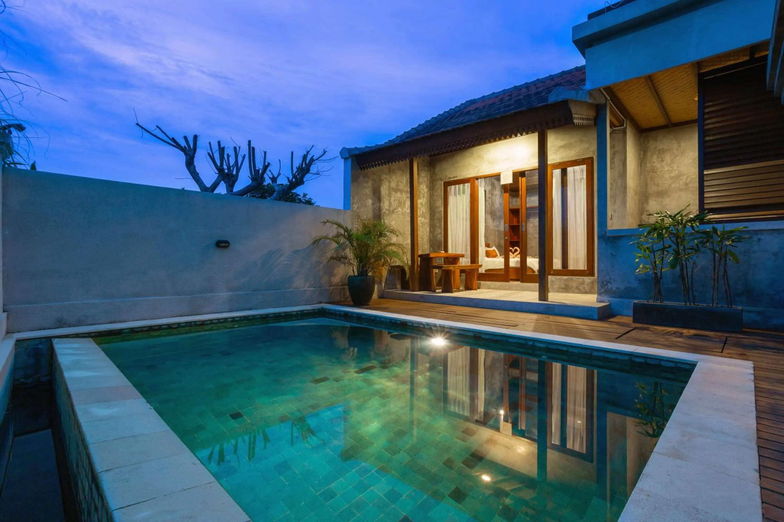 Bedroom in Om Villas Kedungu