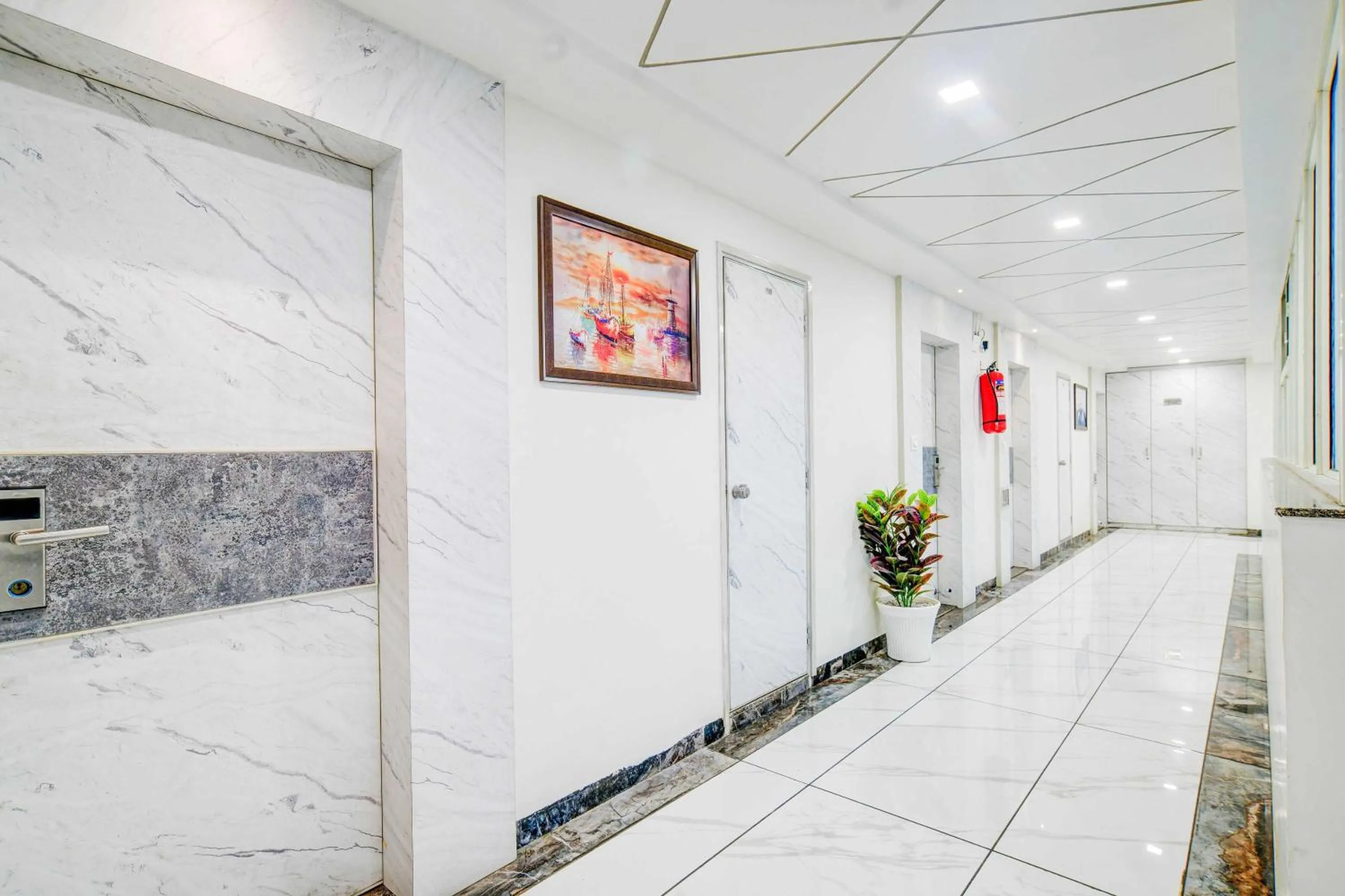 Lobby or reception in Townhouse Holkar Central Stadium Indore