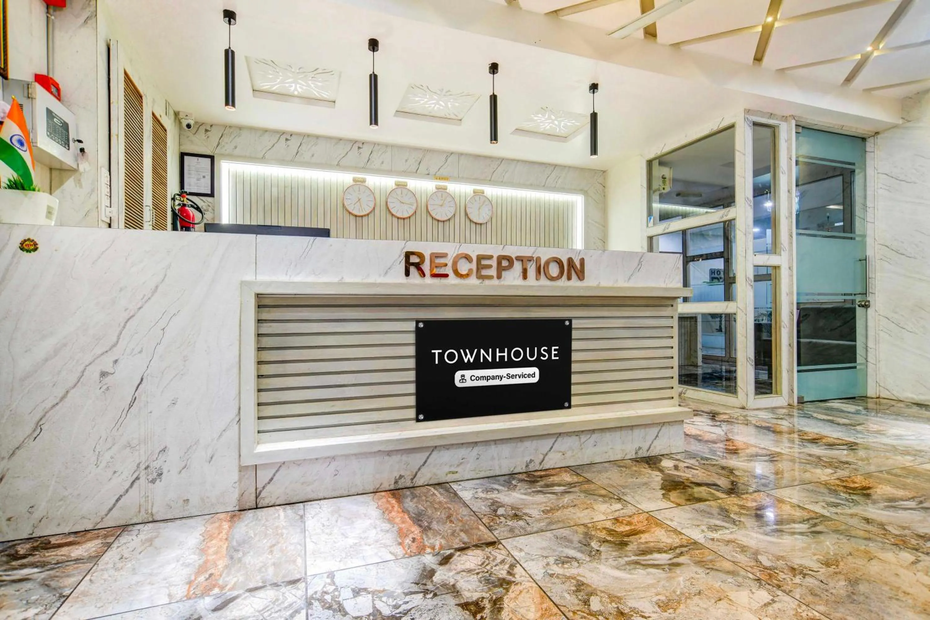 Lobby or reception in Townhouse Holkar Central Stadium Indore