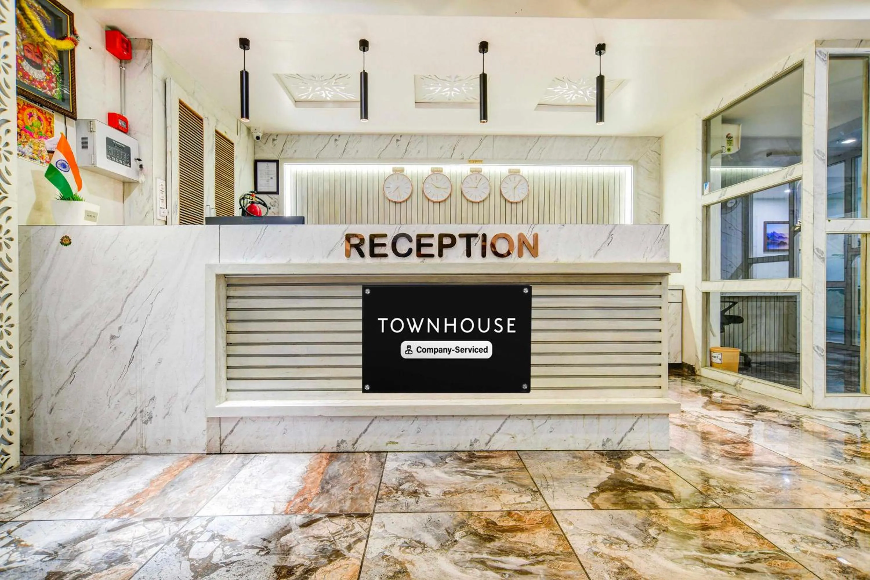 Lobby or reception in Townhouse Holkar Central Stadium Indore