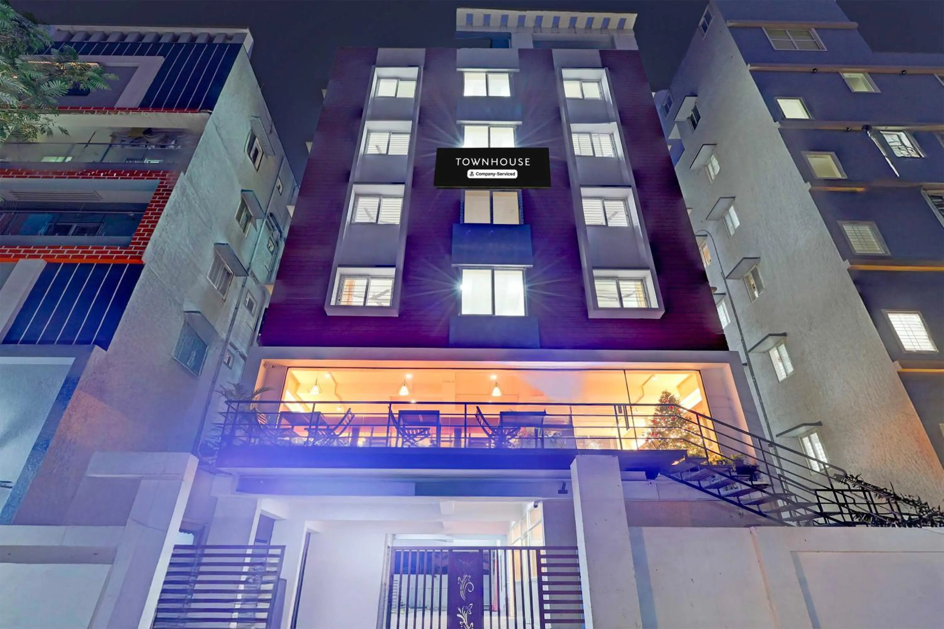 Facade/entrance in Townhouse Visakhapatnam Lumbini Park