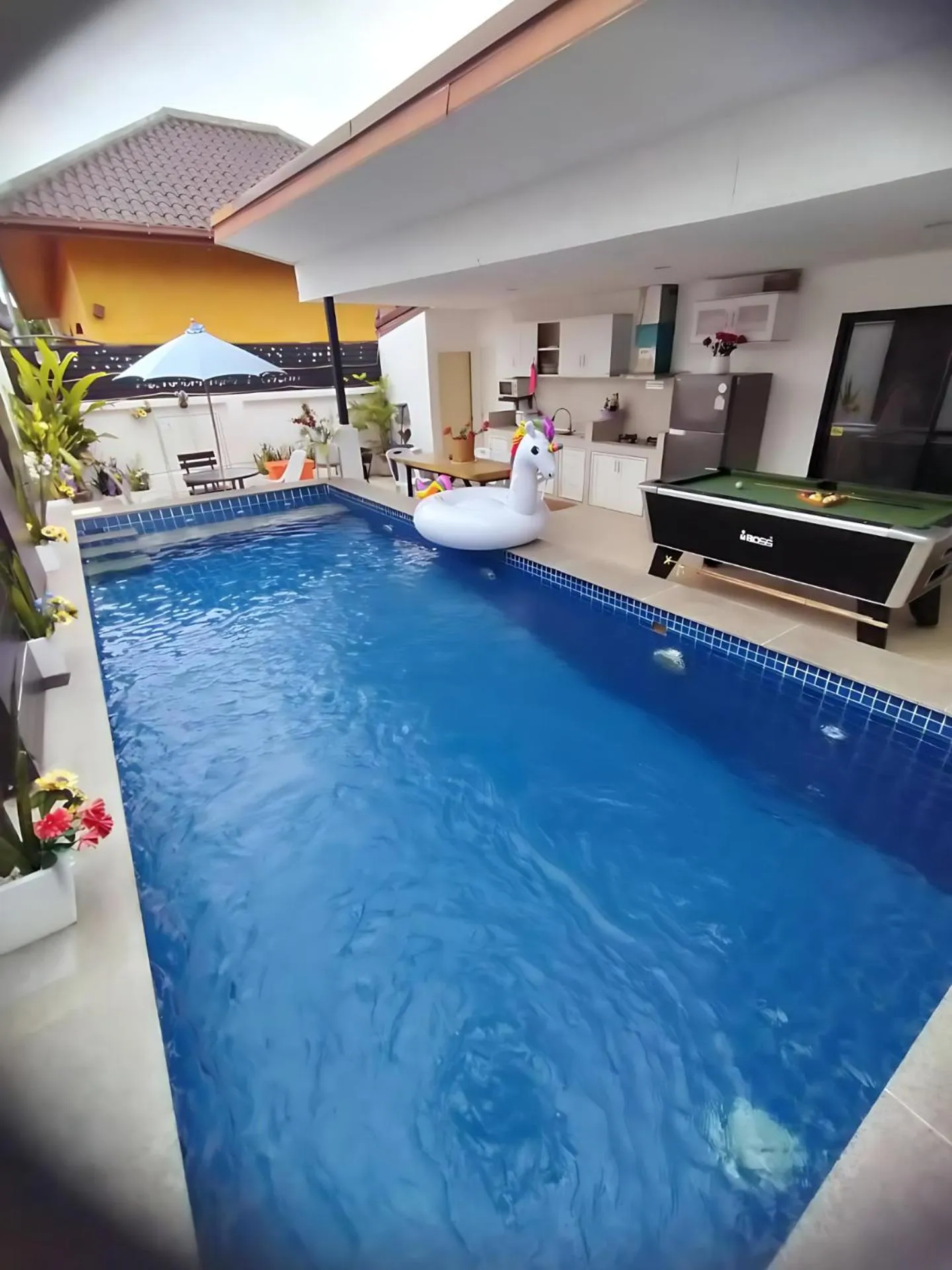 Pool view in Hunter Hide Pool Villa