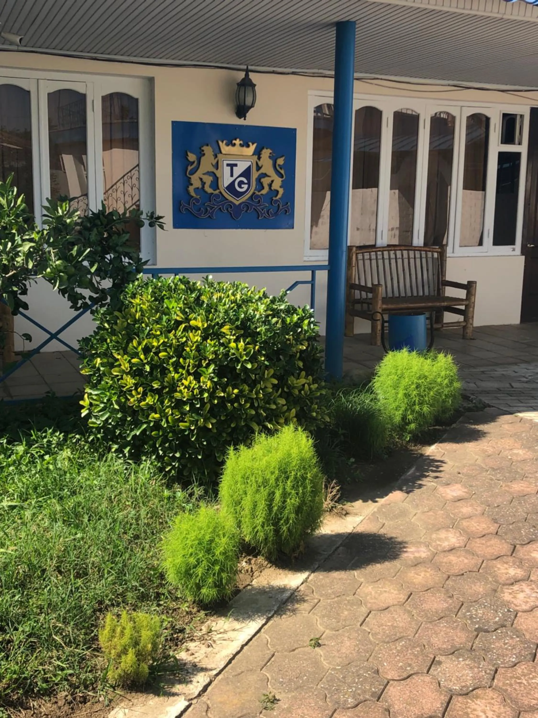 Patio in Europa Hotel-Kutaisi