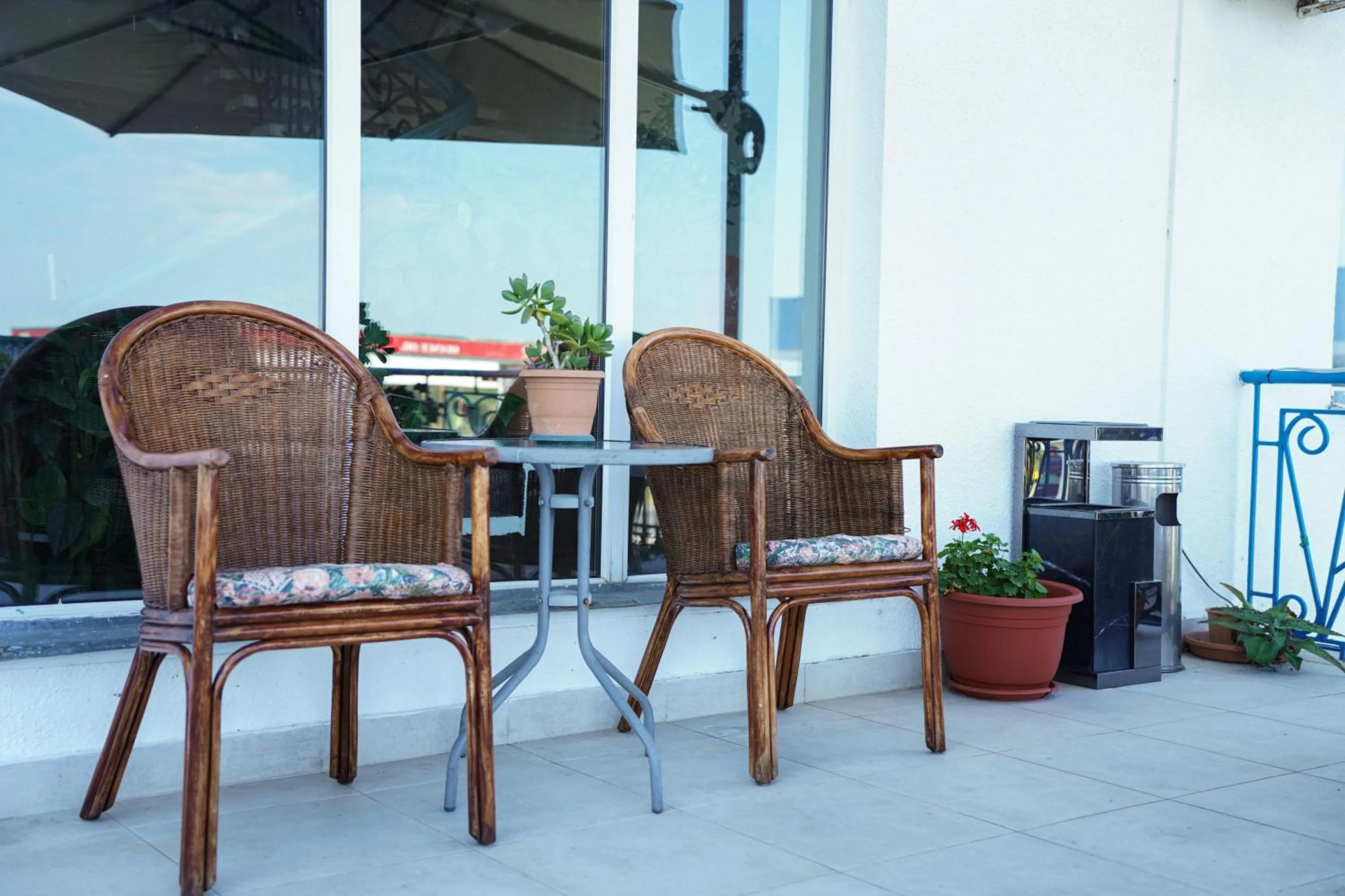 Balcony/Terrace in Europa Hotel-Kutaisi