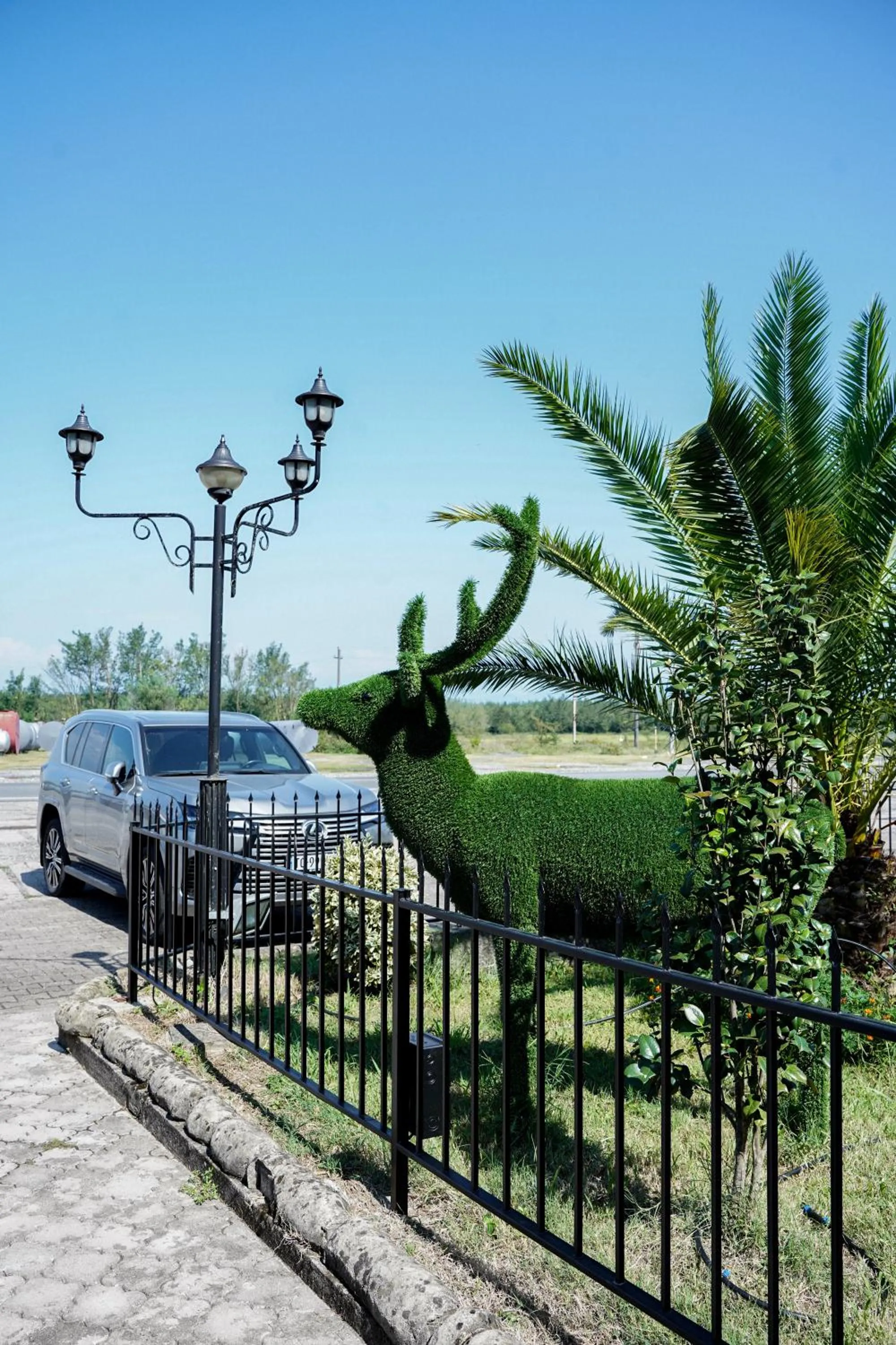 Garden in Europa Hotel-Kutaisi
