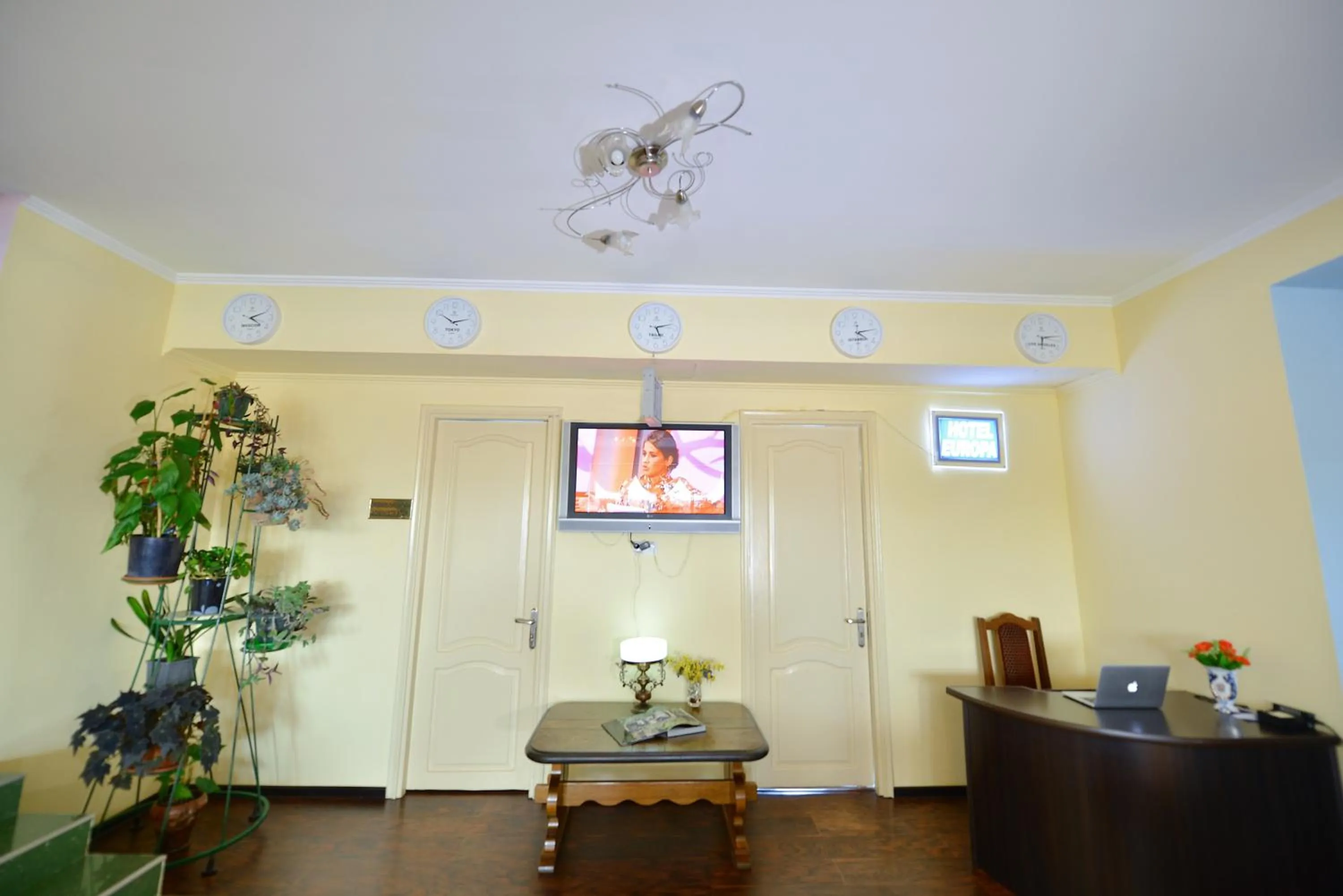 Lobby or reception in Europa Hotel-Kutaisi