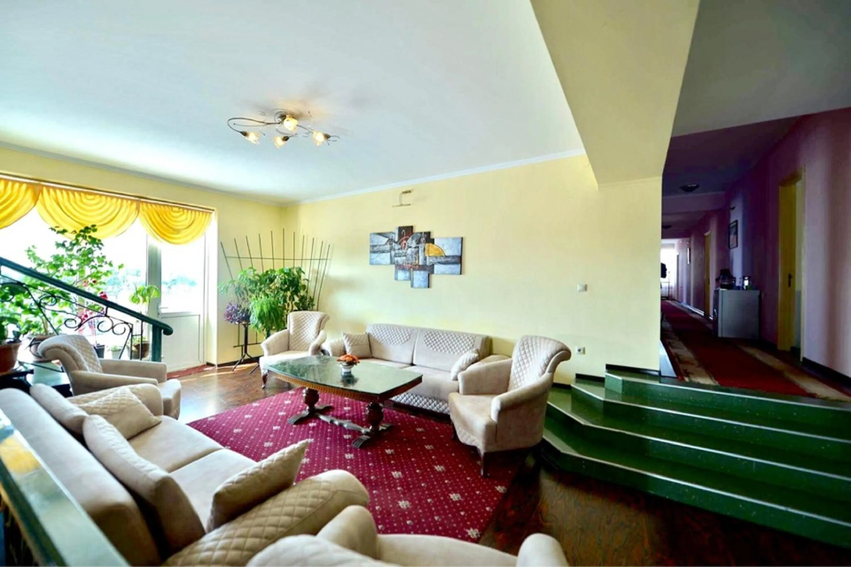 Lobby or reception in Europa Hotel-Kutaisi