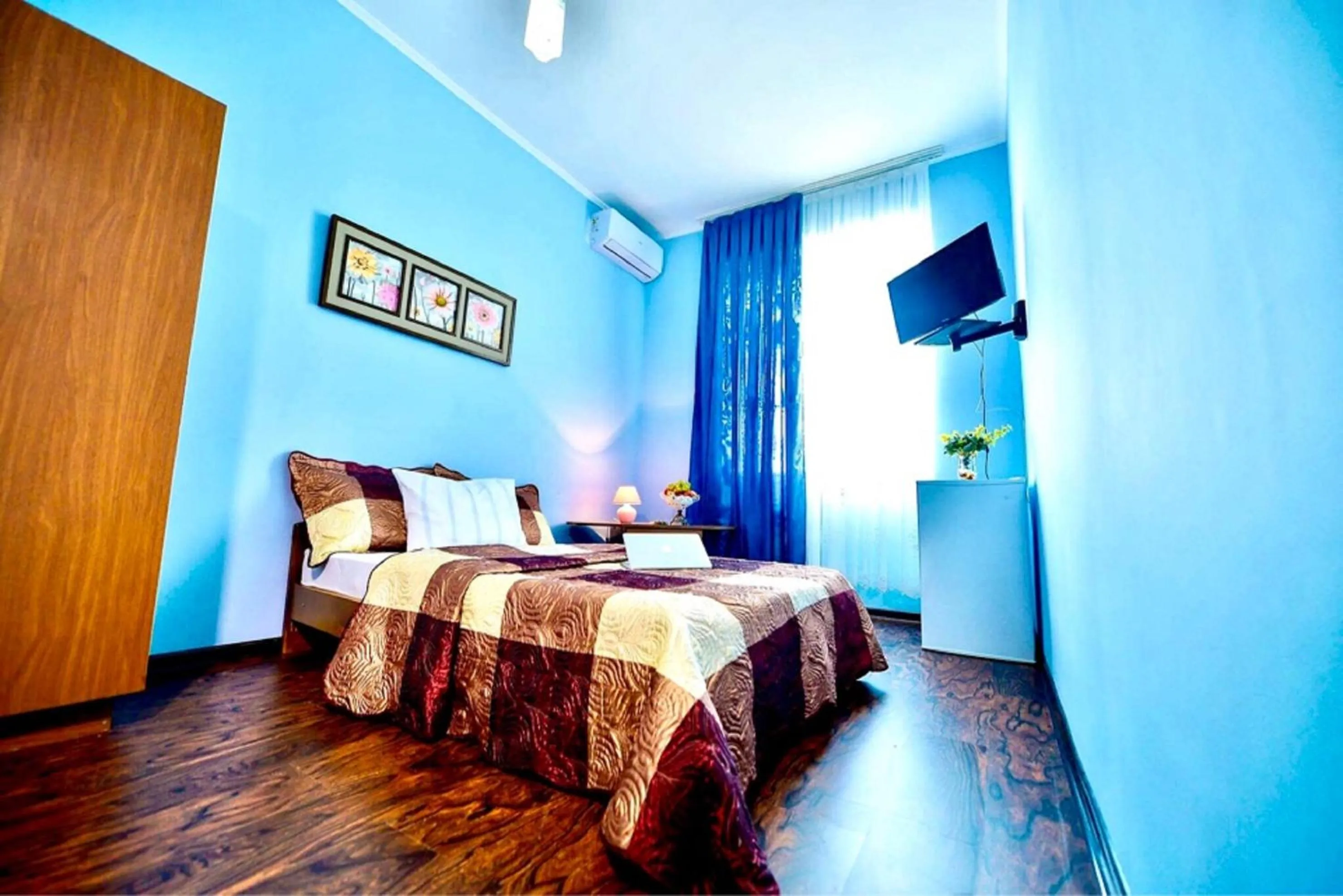 Photo of the whole room, Bed in Europa Hotel-Kutaisi