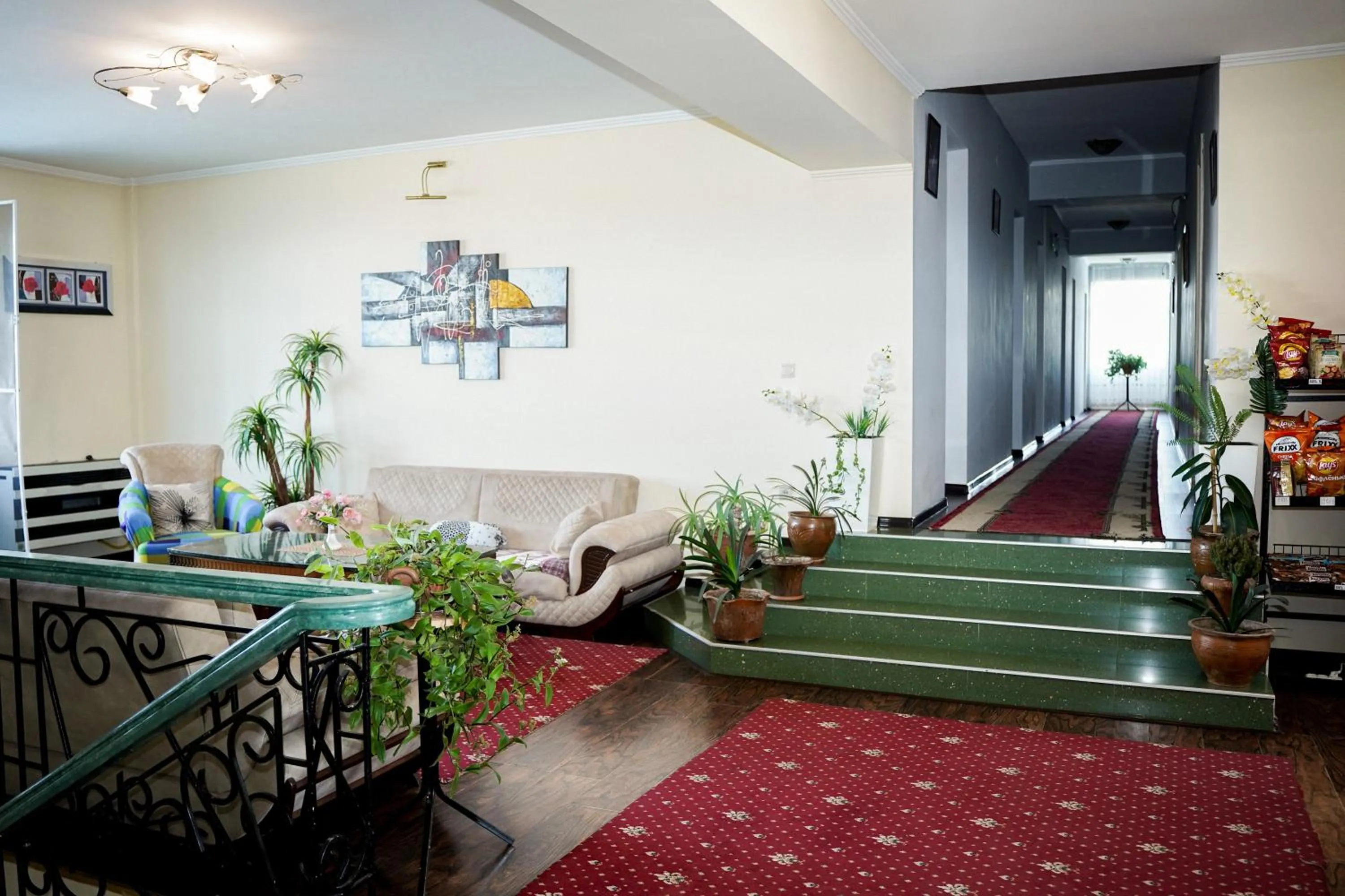 Patio in Europa Hotel-Kutaisi