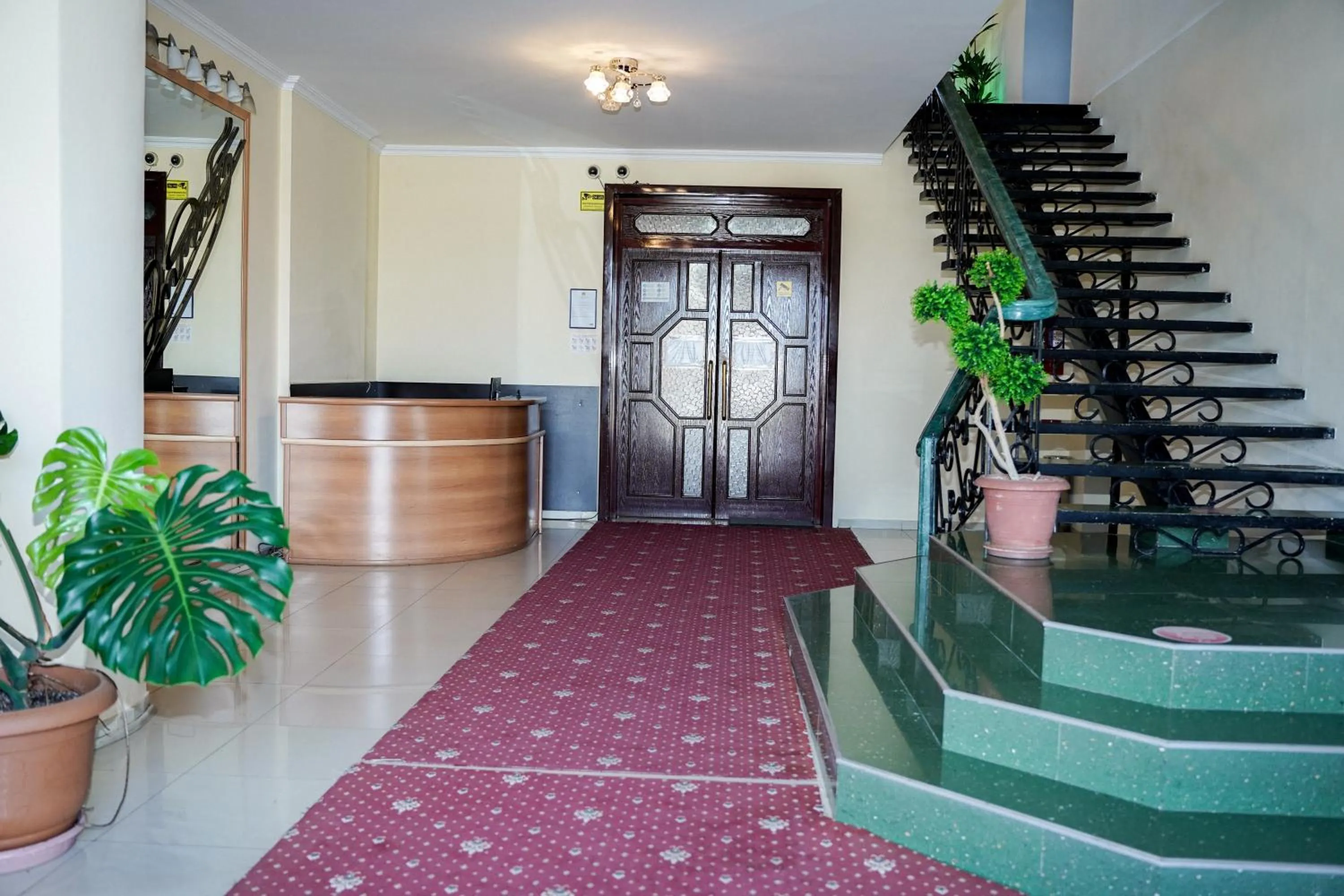 Lobby or reception in Europa Hotel-Kutaisi