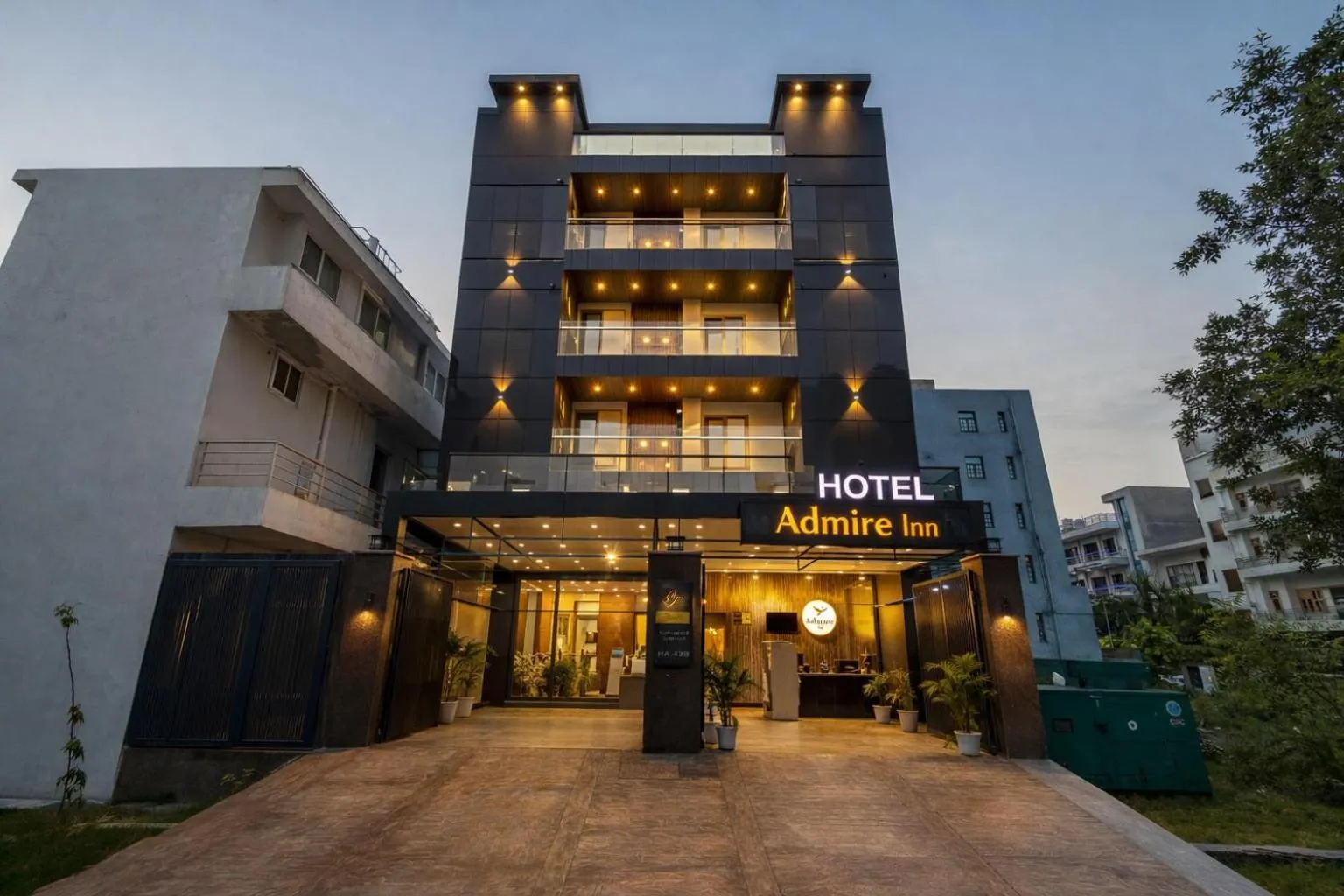 Property building in Hotel Admire Inn Sec - 104 By ASPL