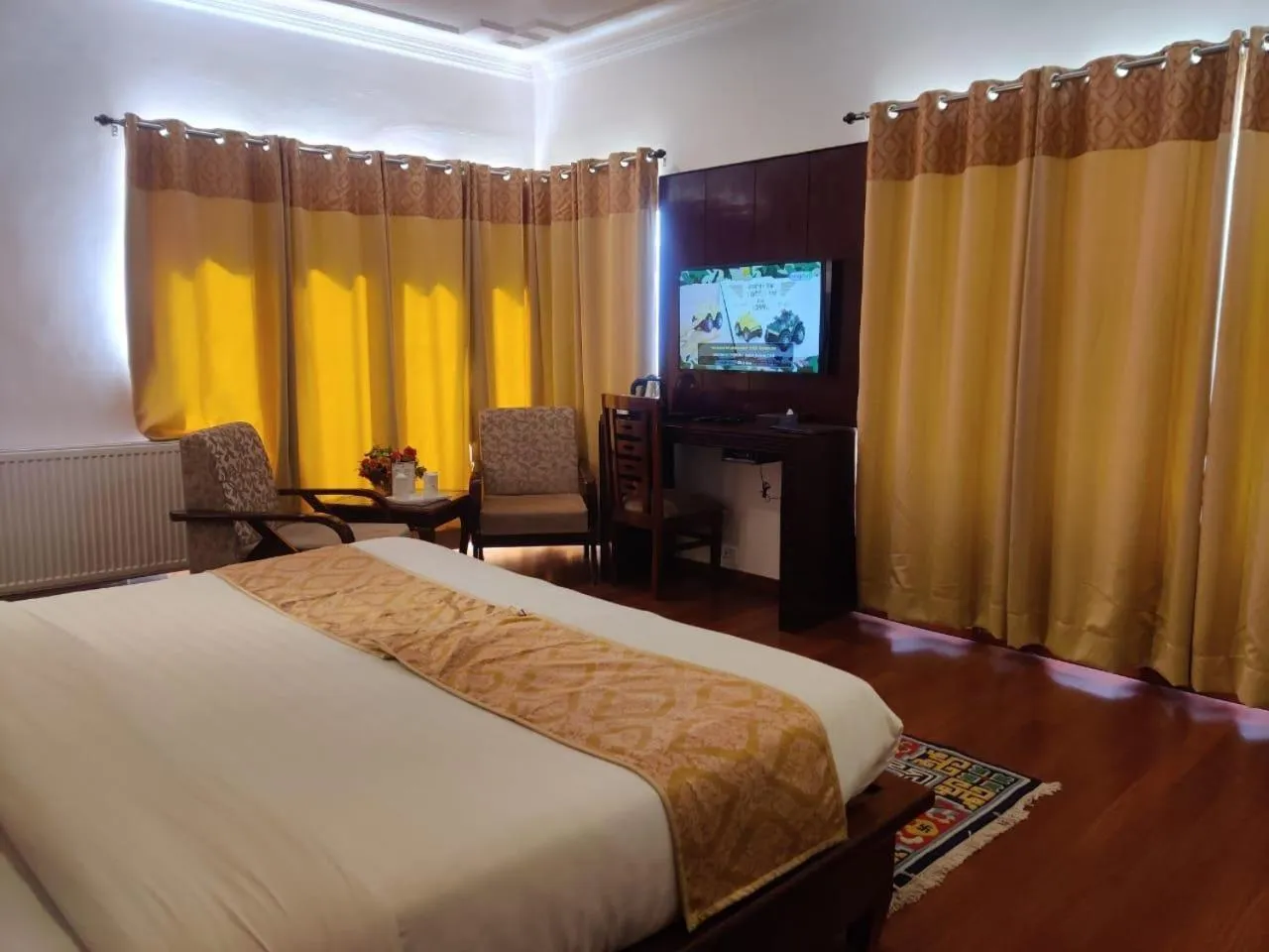 Bed in Hotel Royal Ladakh, Leh