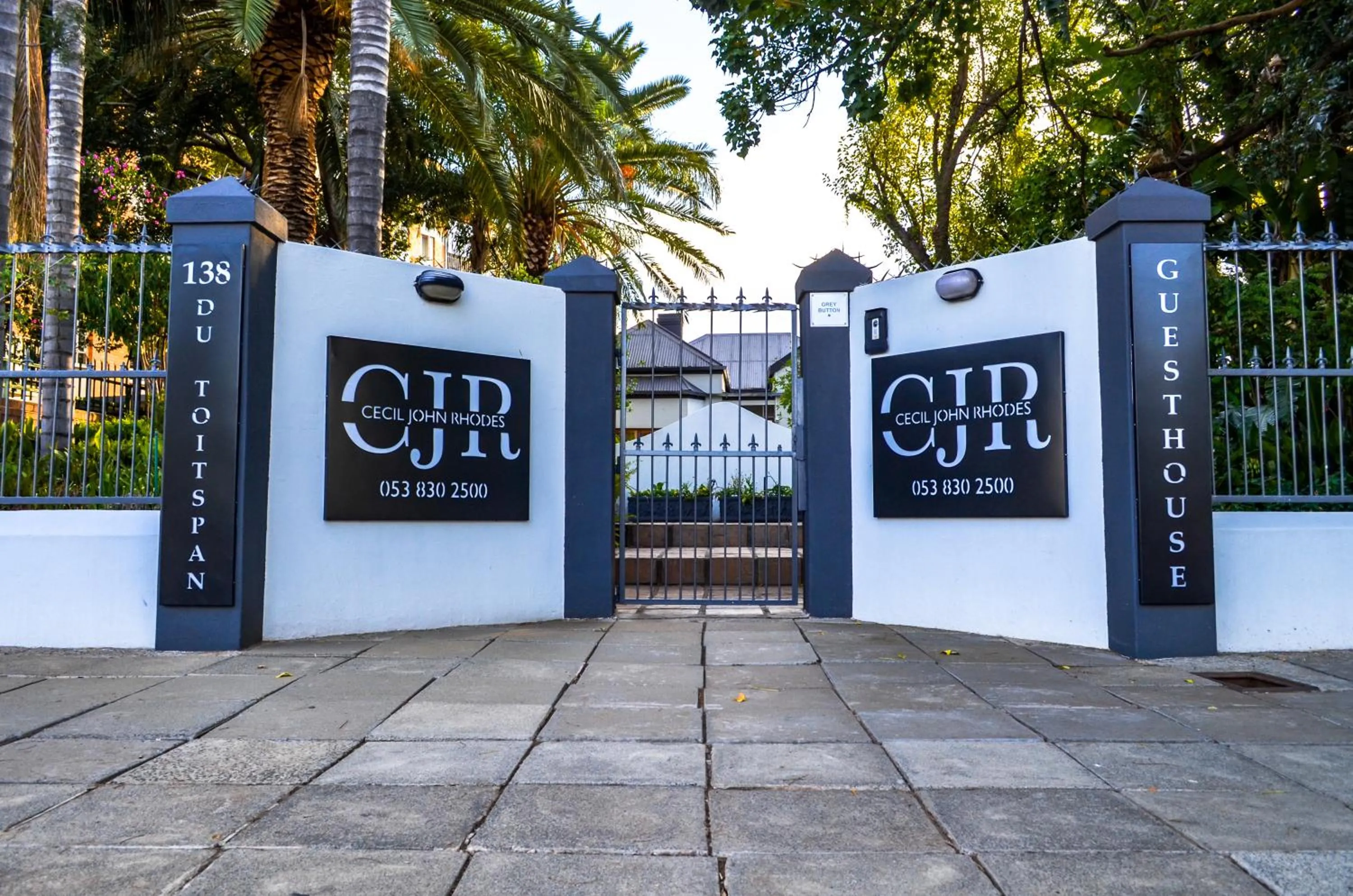 Street view in Cecil John Rhodes Guest house