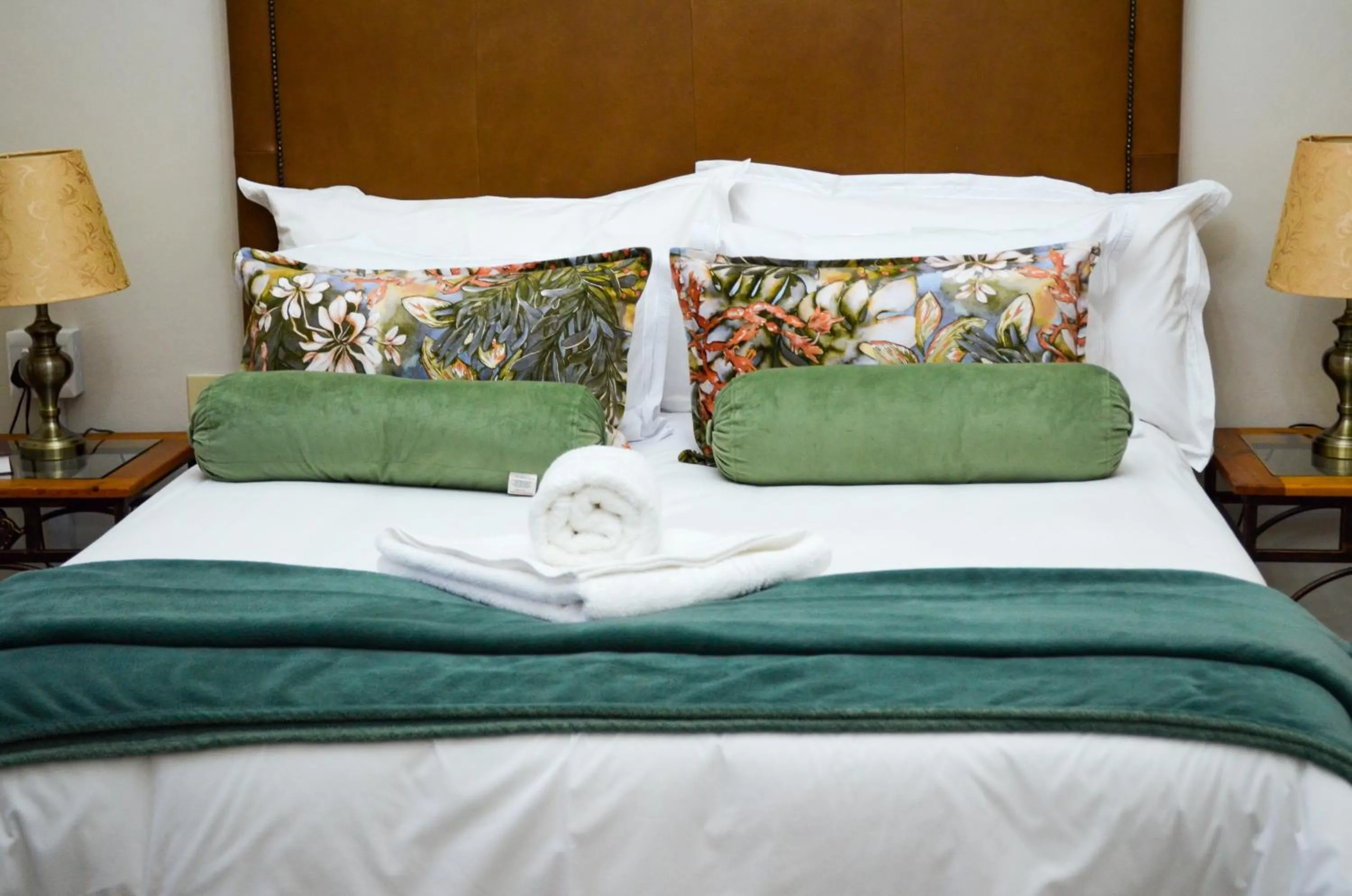 Bed in Cecil John Rhodes Guest house