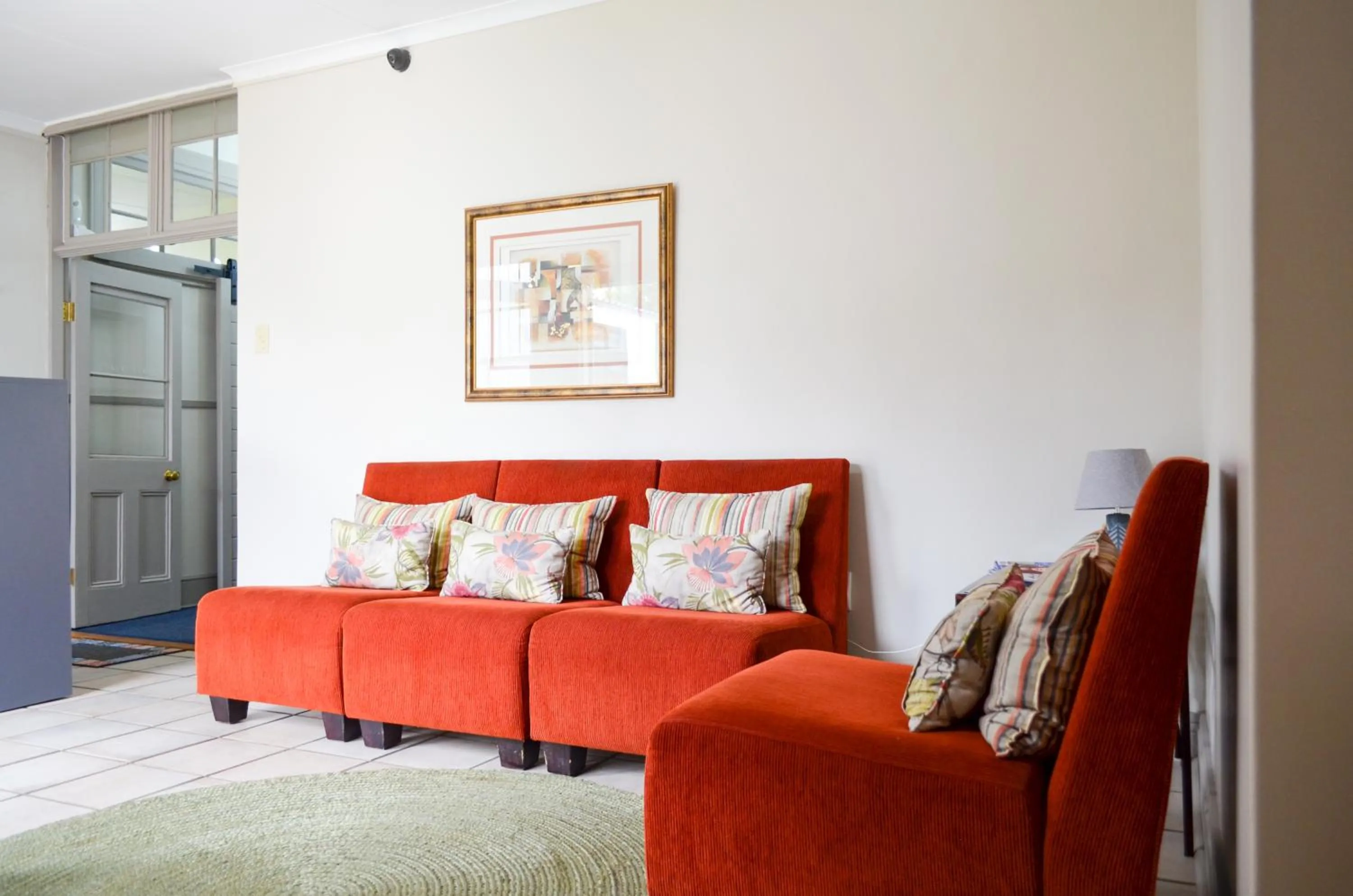 Seating area in Cecil John Rhodes Guest house