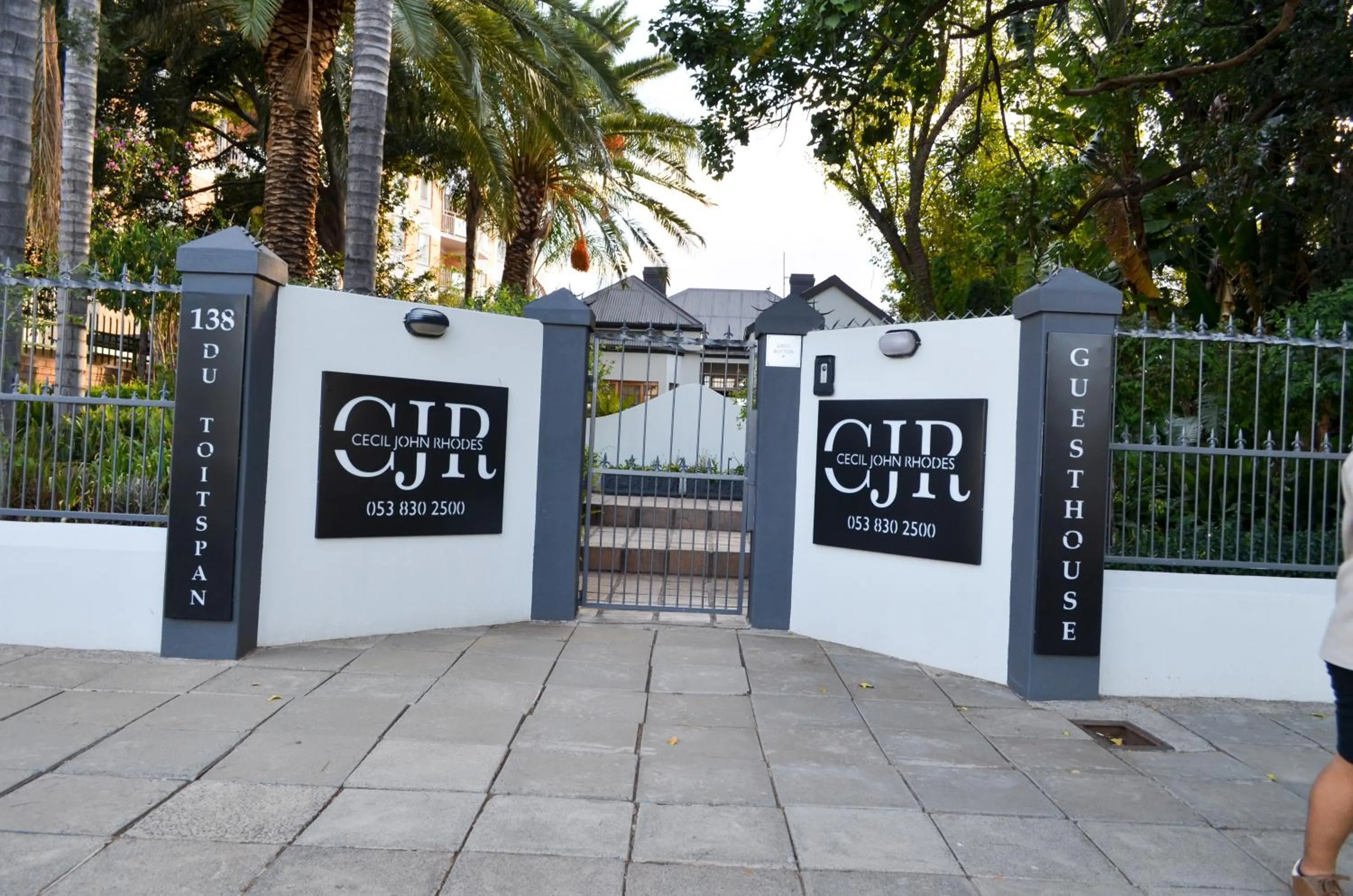 Property logo or sign in Cecil John Rhodes Guest house