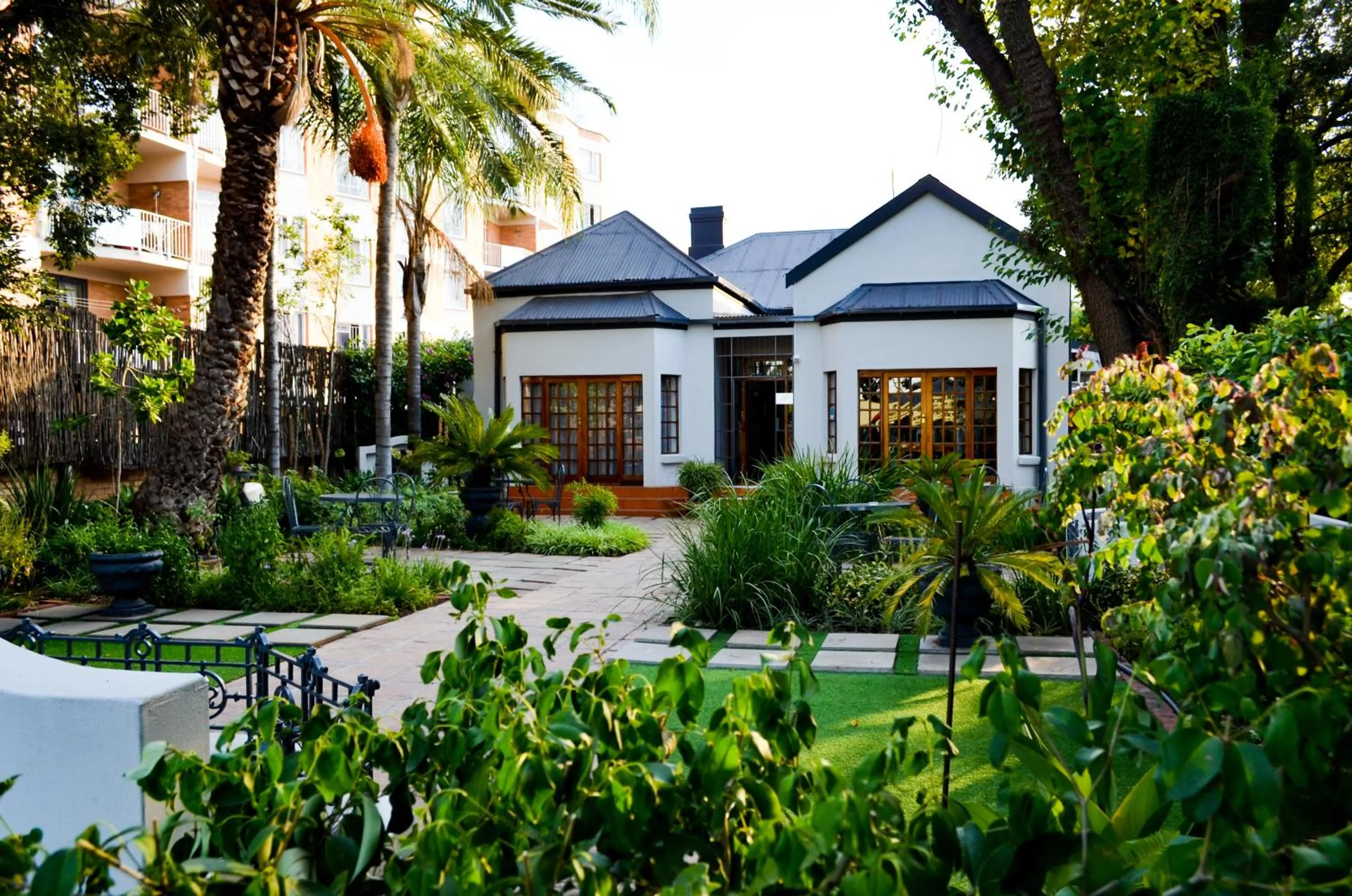 Garden in Cecil John Rhodes Guest house