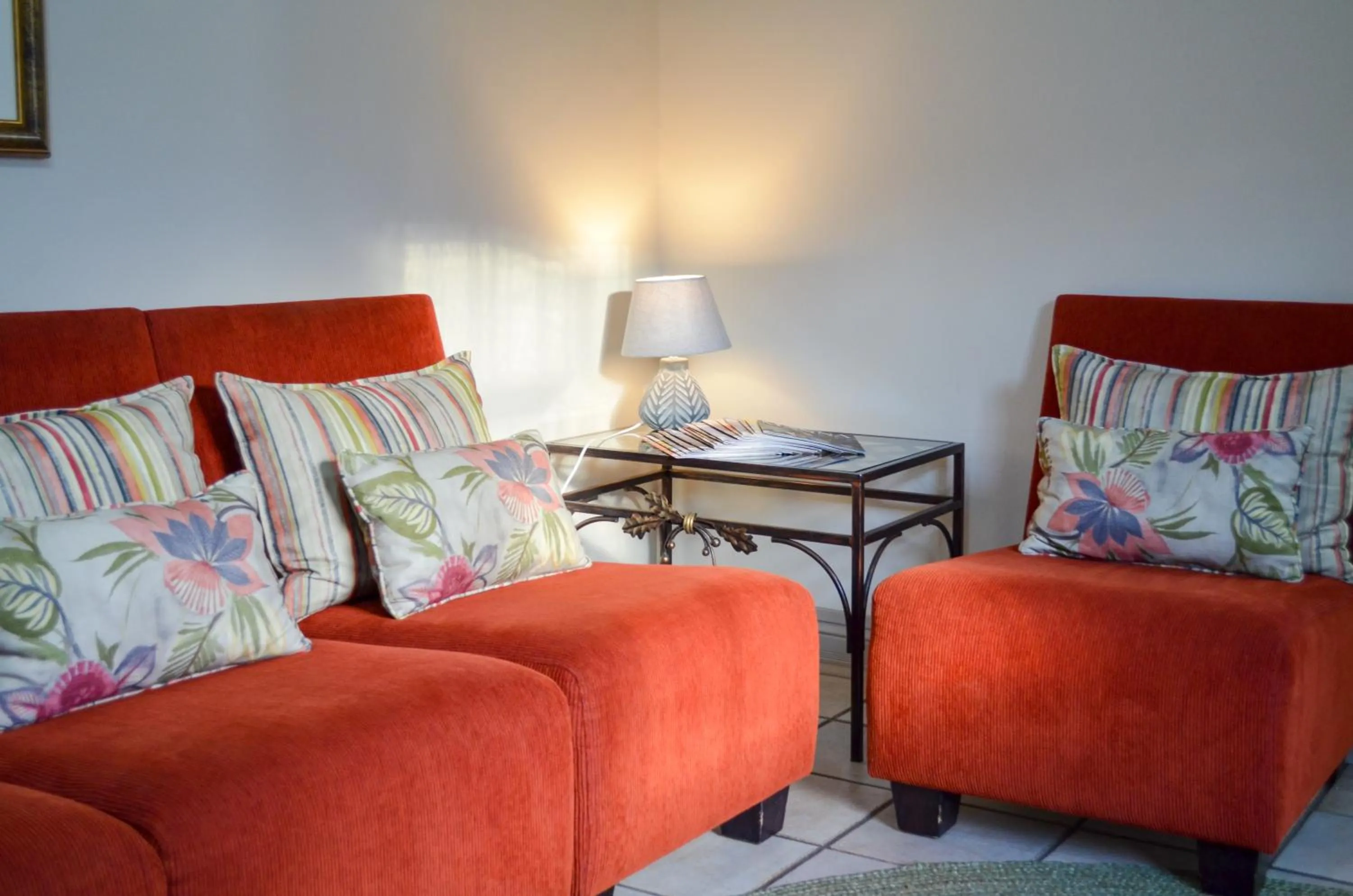 Seating area in Cecil John Rhodes Guest house