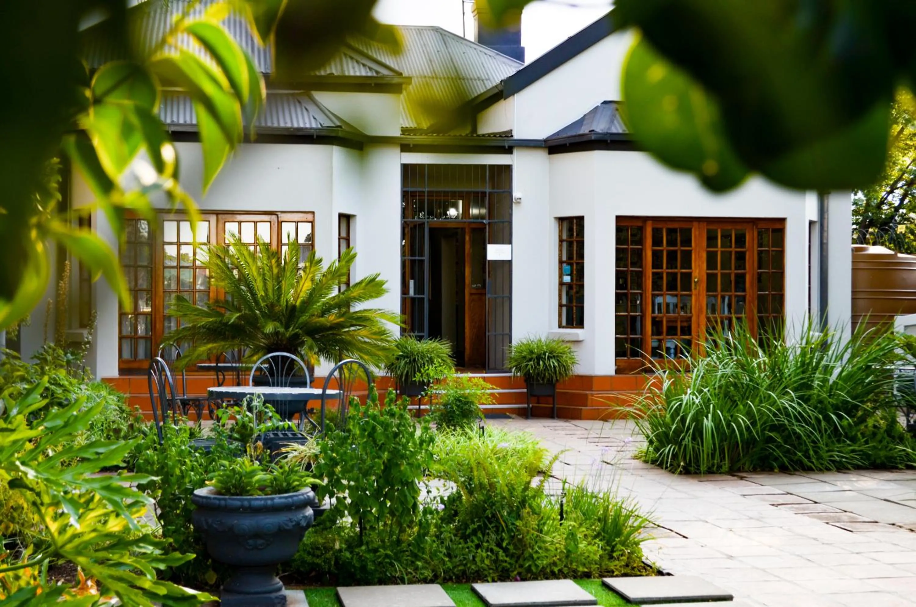 Garden in Cecil John Rhodes Guest house