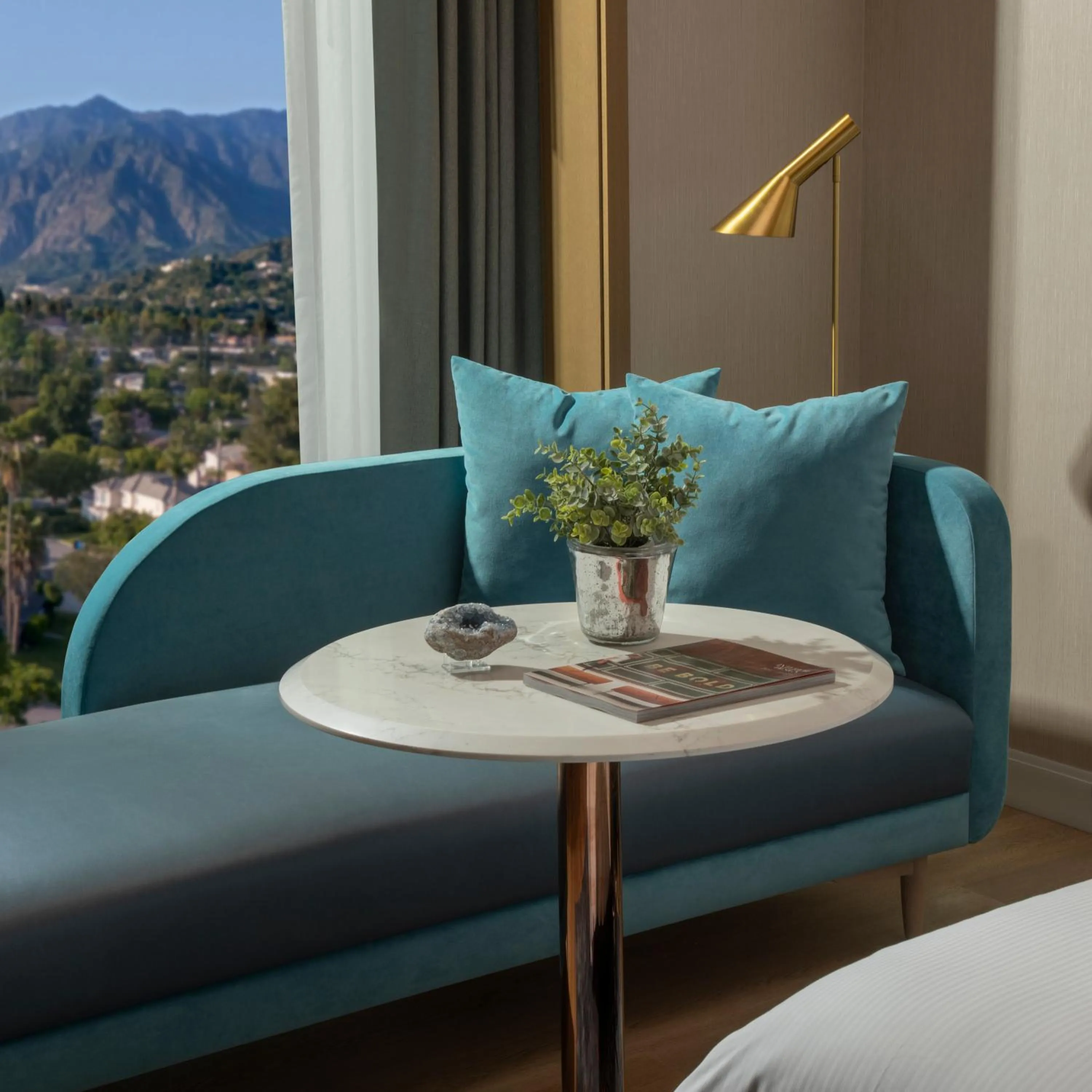 Decorative detail in Hilton Arcadia Los Angeles