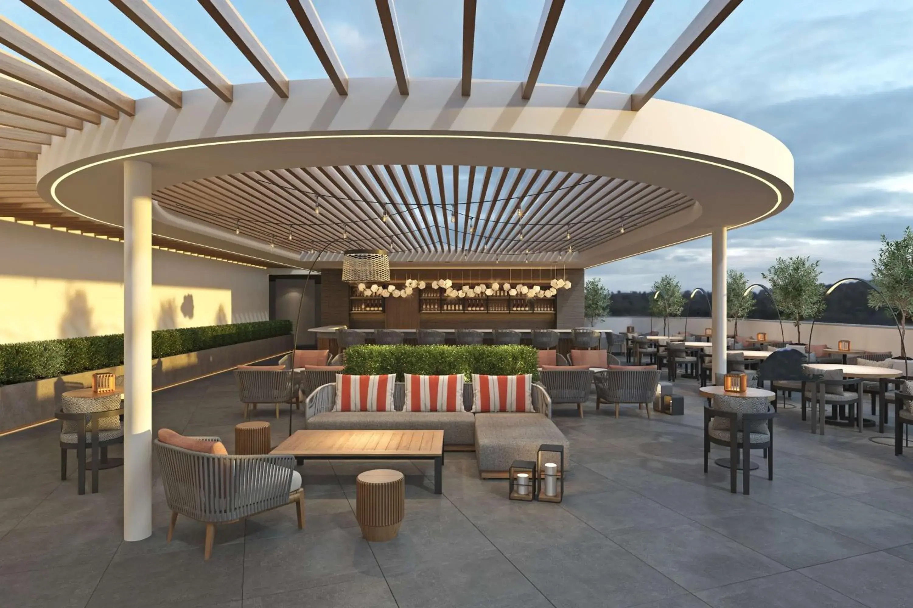 Restaurant/places to eat in Hilton Arcadia Los Angeles Restaurant/places to eat in Hilton Arcadia Los Angeles