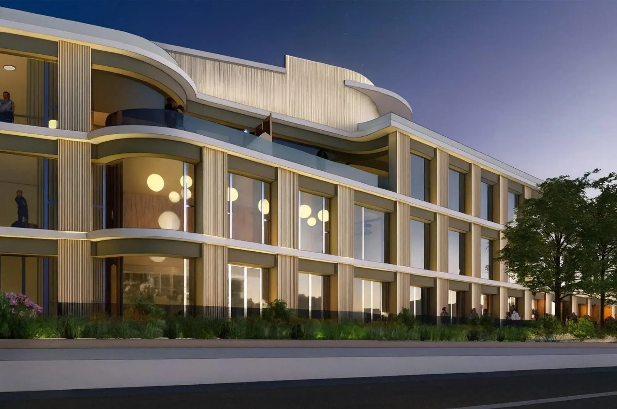 Property building in Hilton Arcadia Los Angeles Property building in Hilton Arcadia Los Angeles