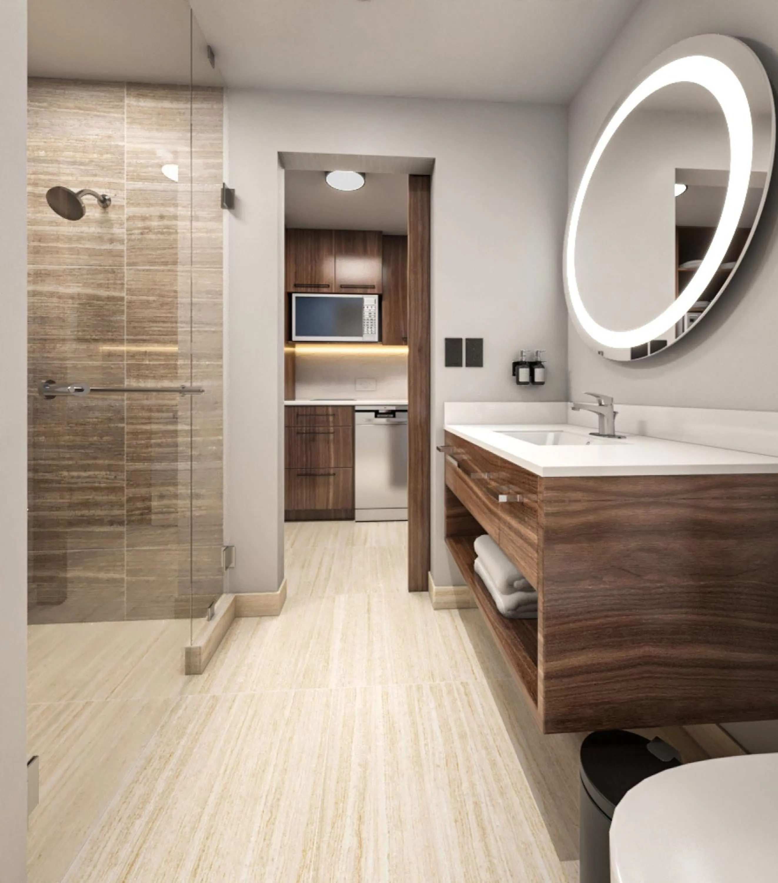 Bathroom in Homewood Suites By Hilton Saltillo