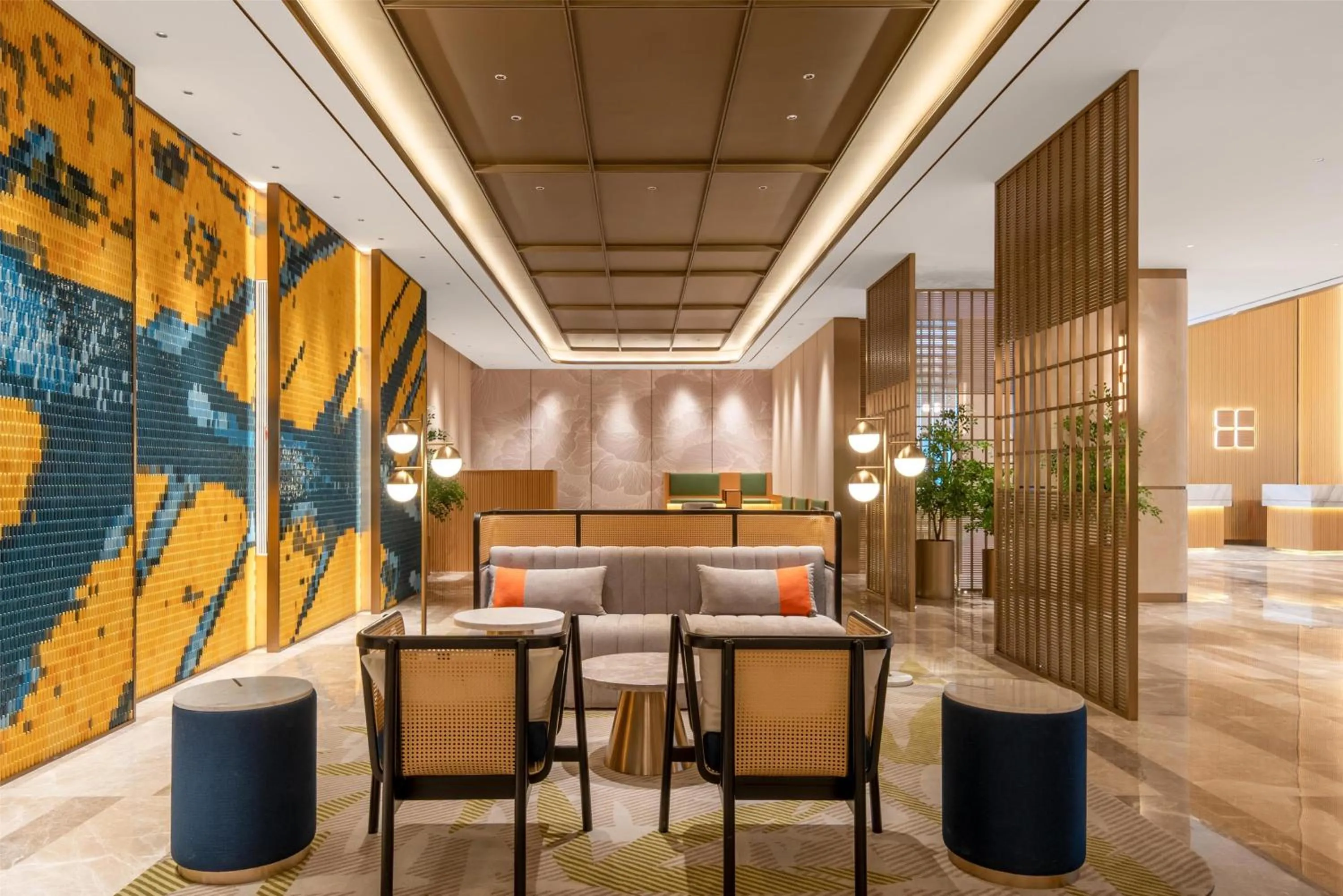 Lobby or reception in Hilton Garden Inn Taizhou Xinghua