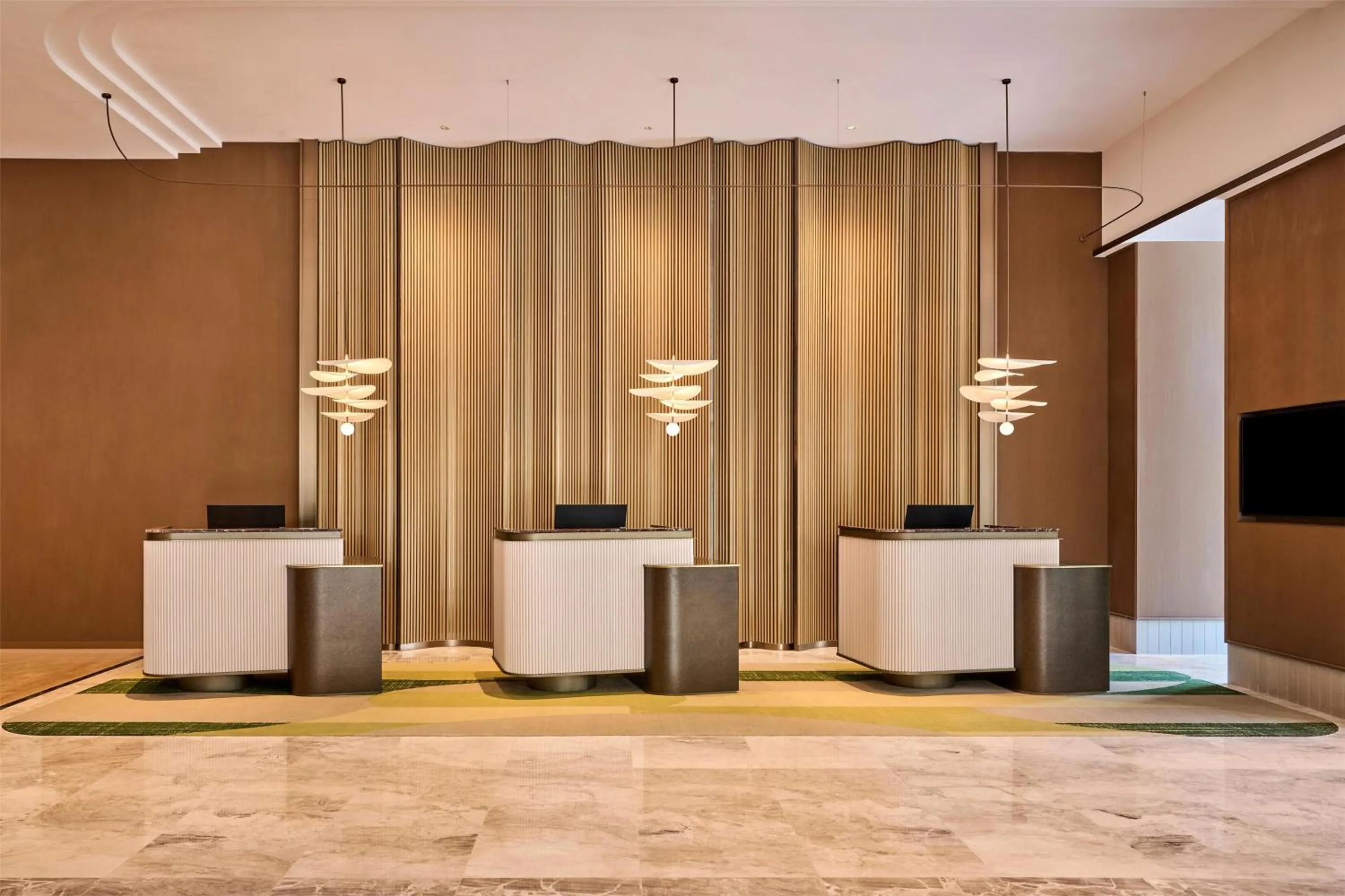 Lobby or reception in Hilton Garden Inn Zhongshan South