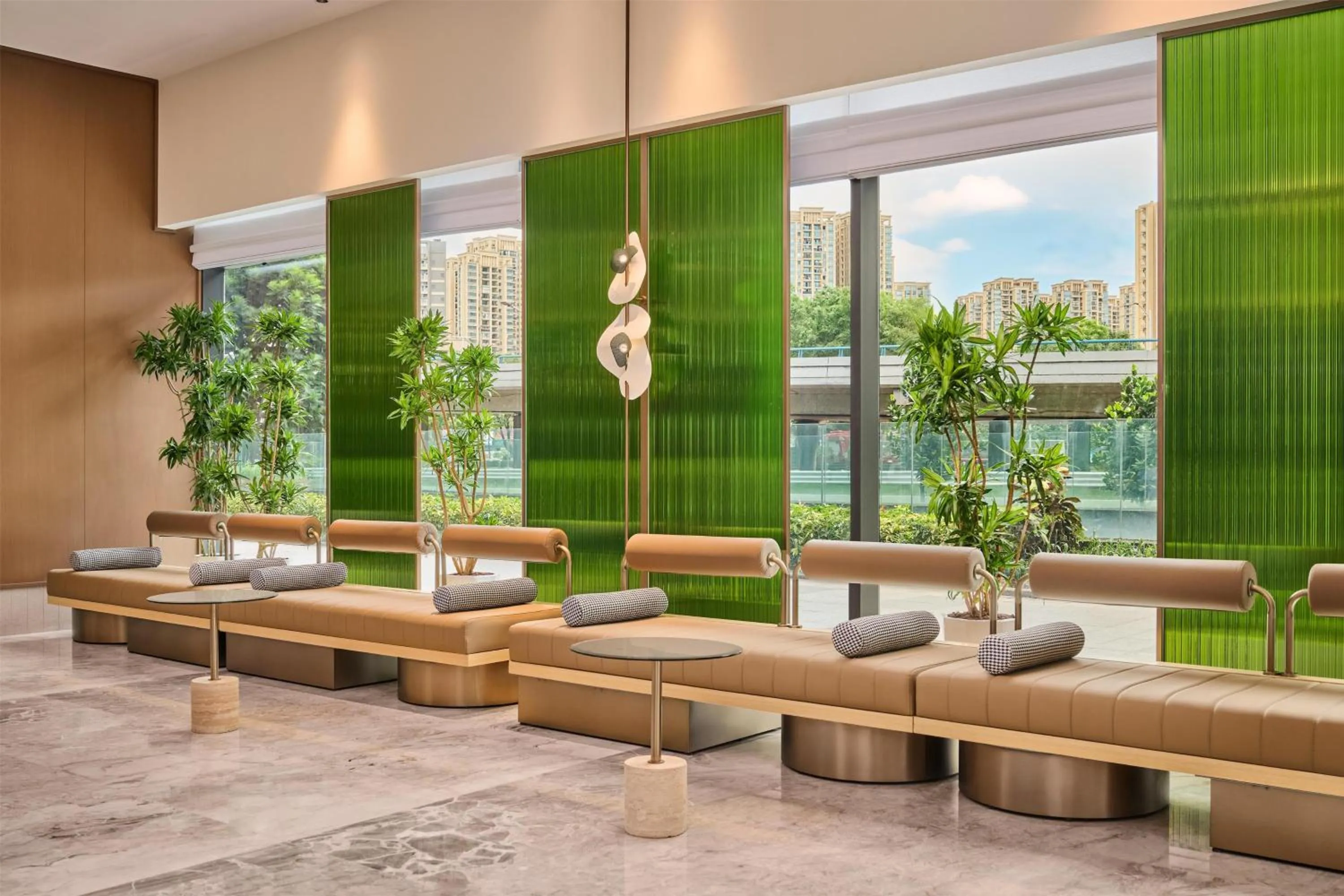 Lobby or reception in Hilton Garden Inn Zhongshan South