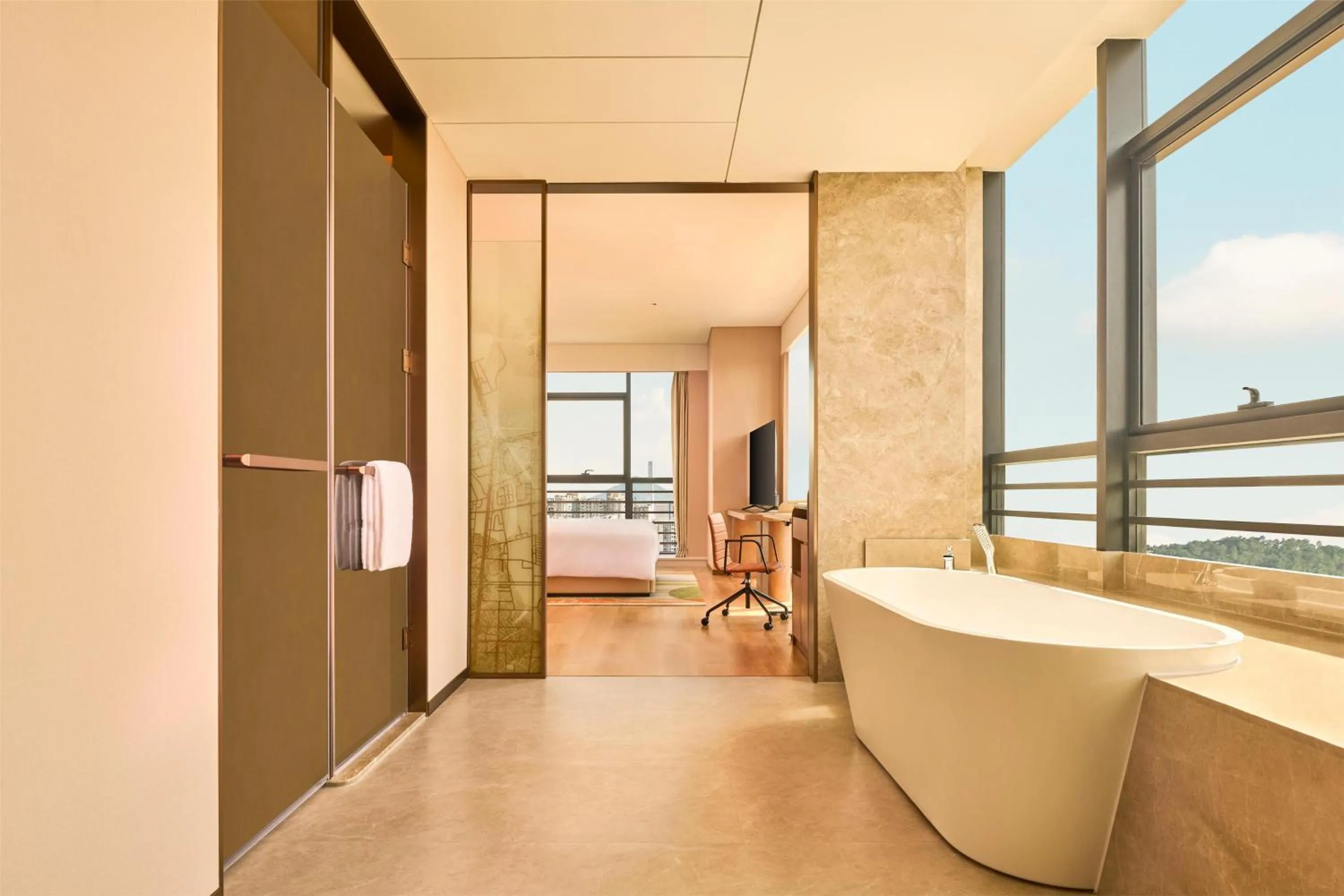Bathroom in Hilton Garden Inn Zhongshan South