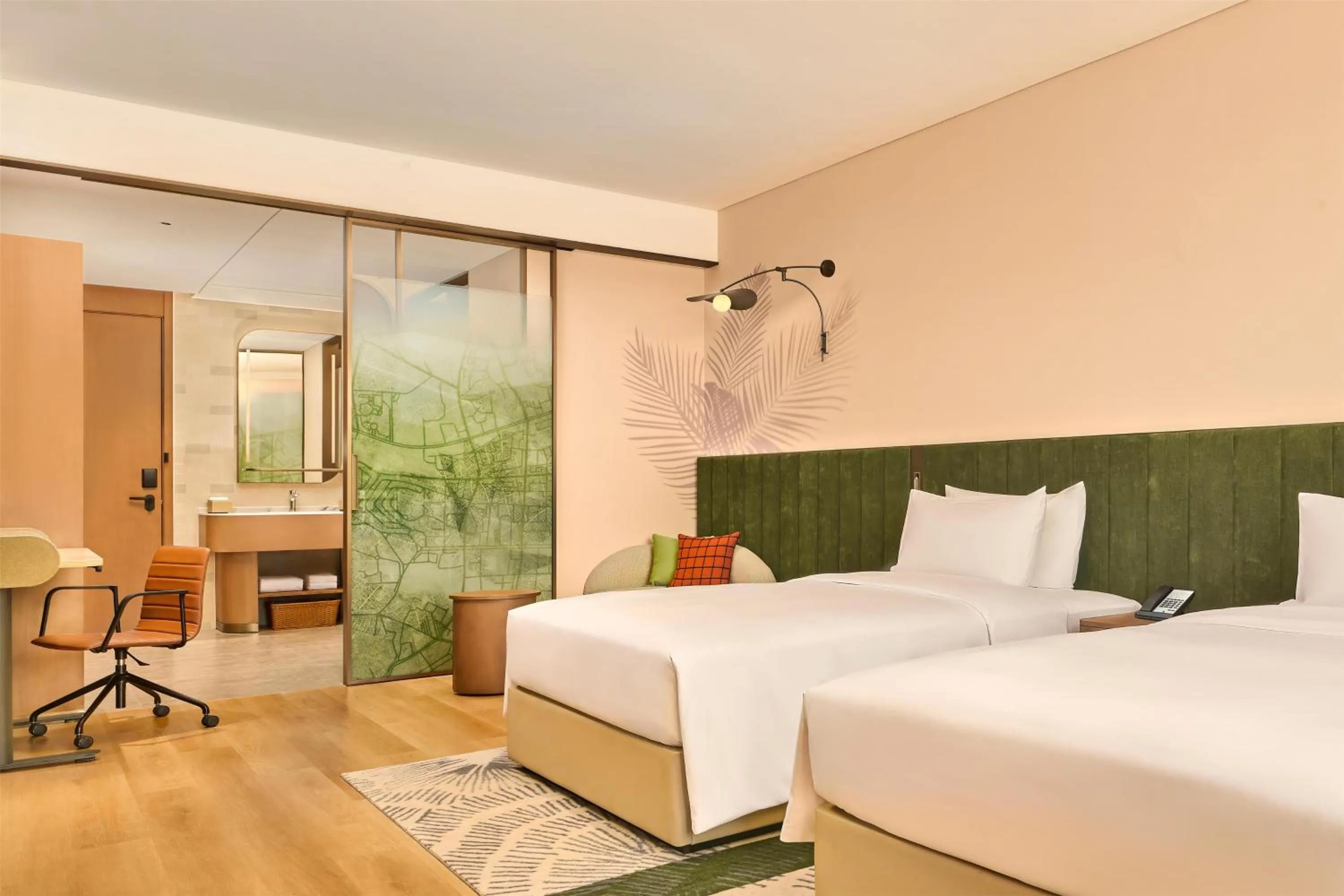 Bed in Hilton Garden Inn Zhongshan South