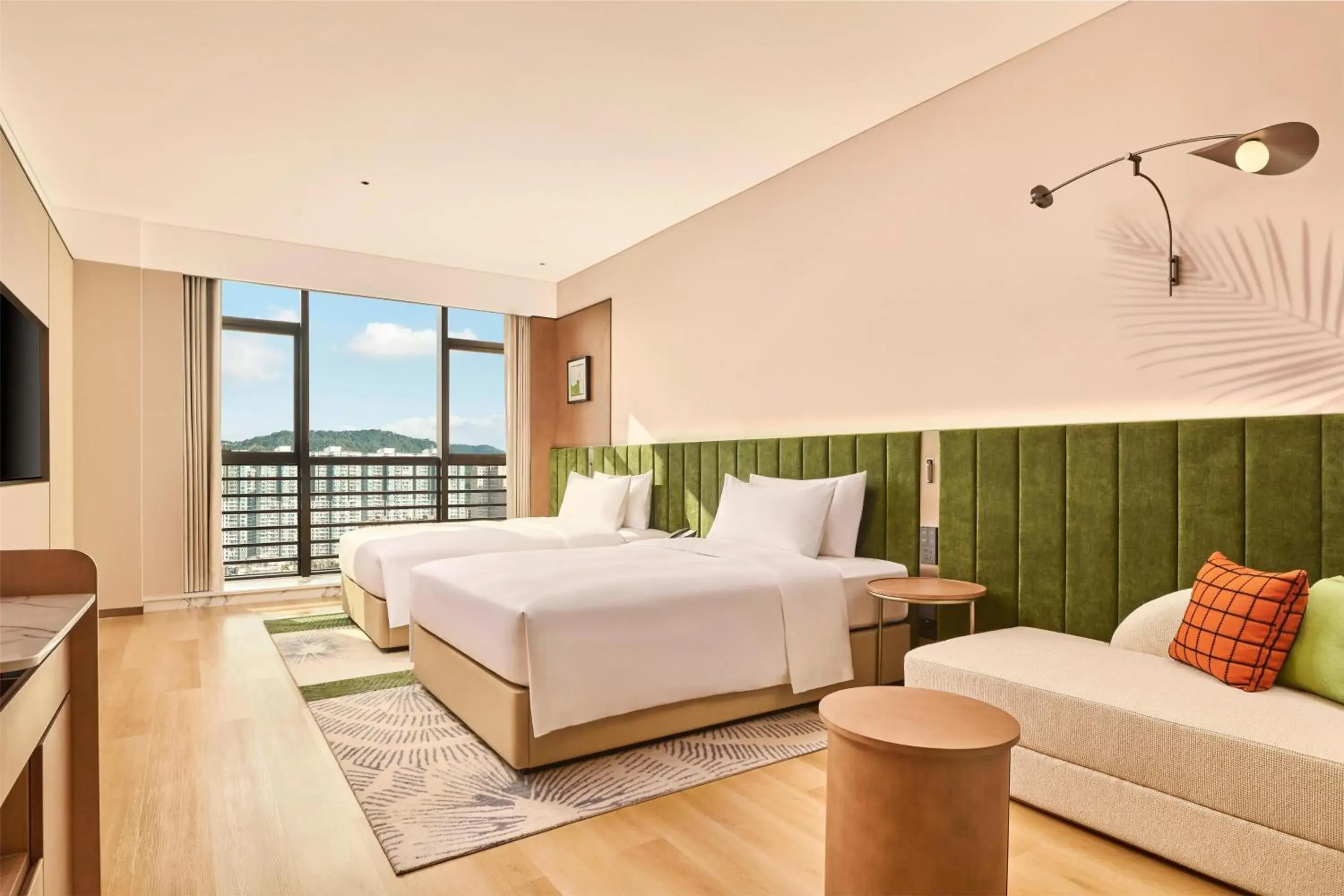 Twin Room in Hilton Garden Inn Zhongshan South Twin Room in Hilton Garden Inn Zhongshan South