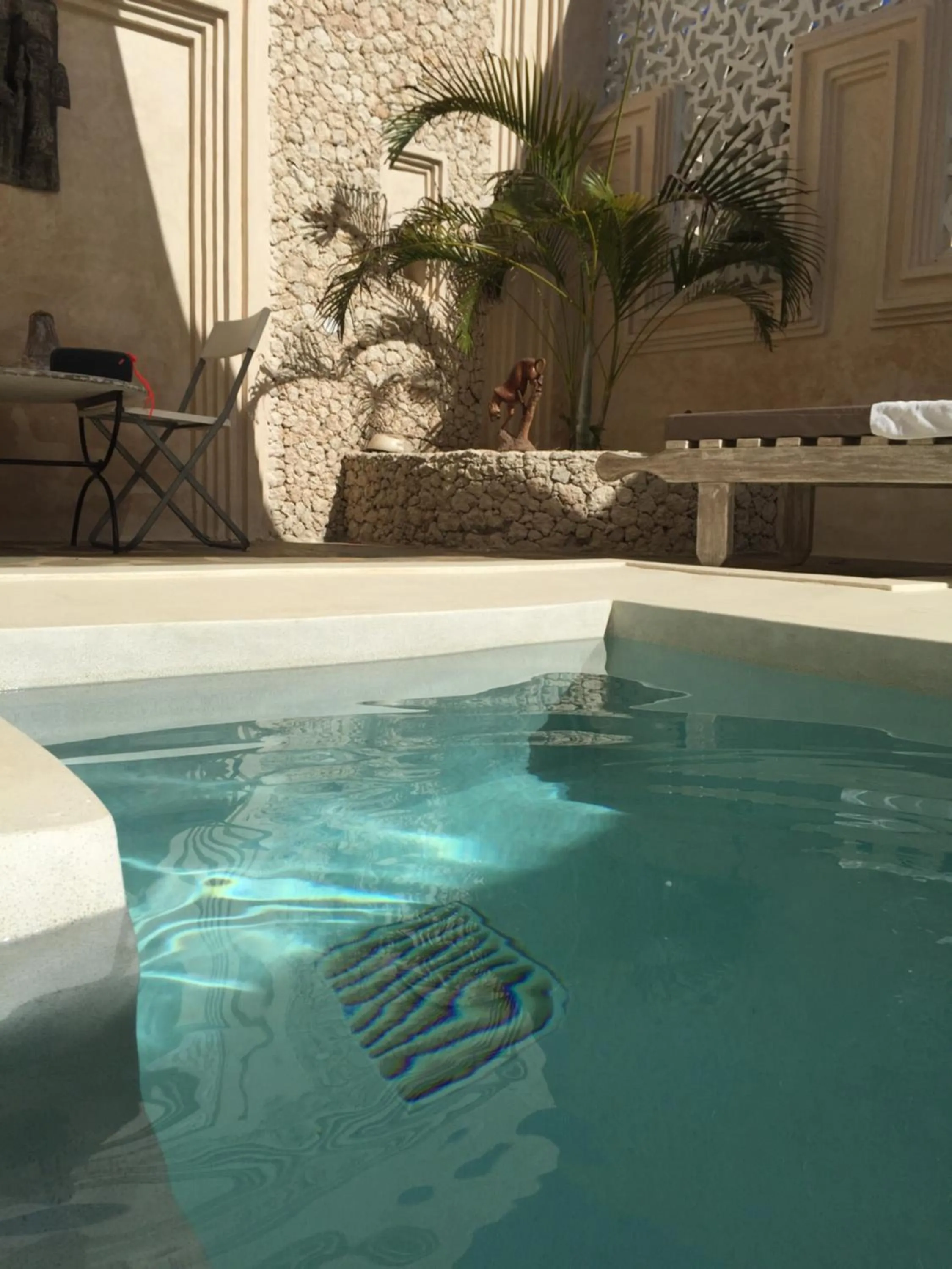 Swimming pool in The Villa Luxury Suites Hotel