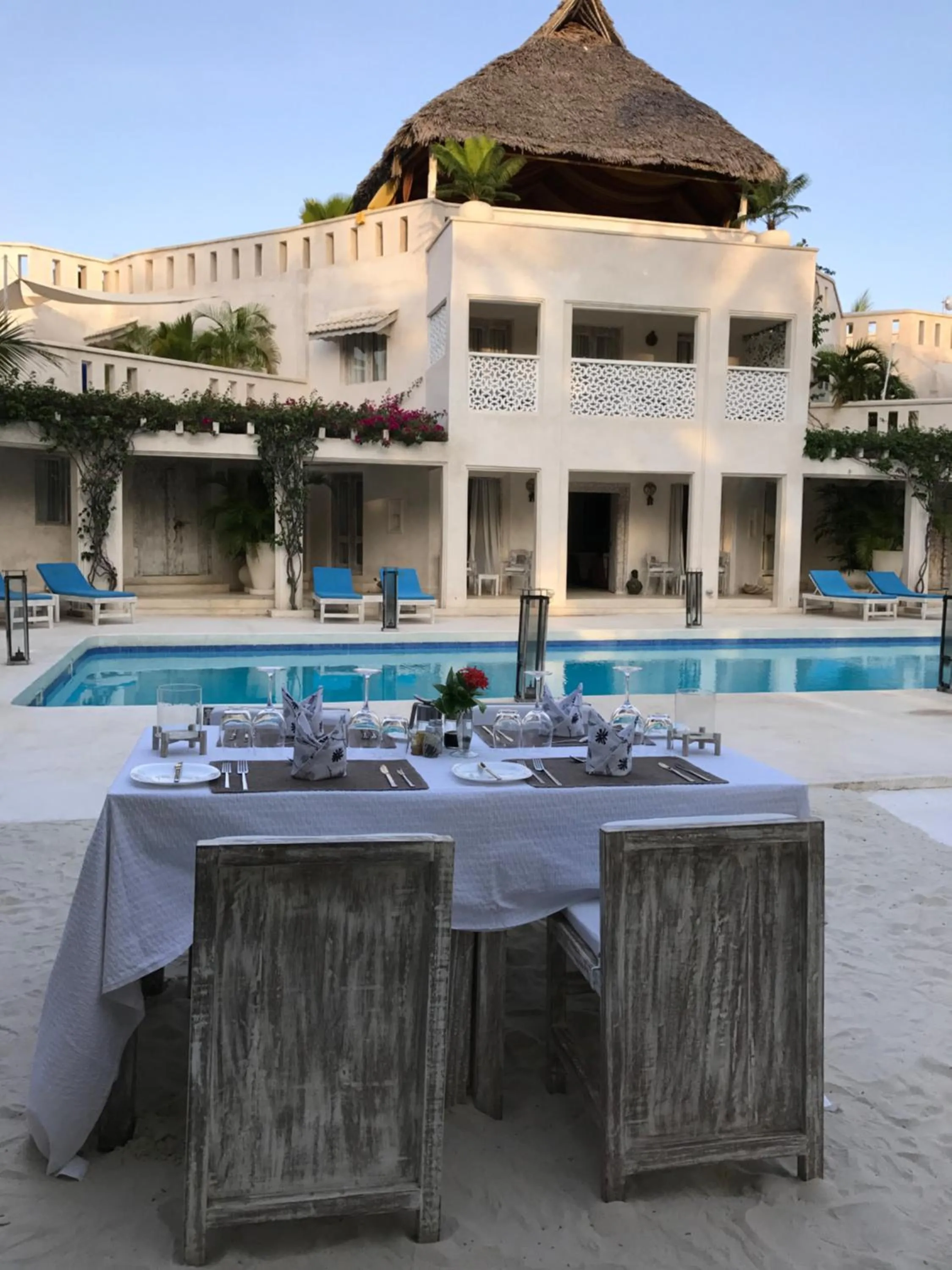 Property building in The Villa Luxury Suites Hotel